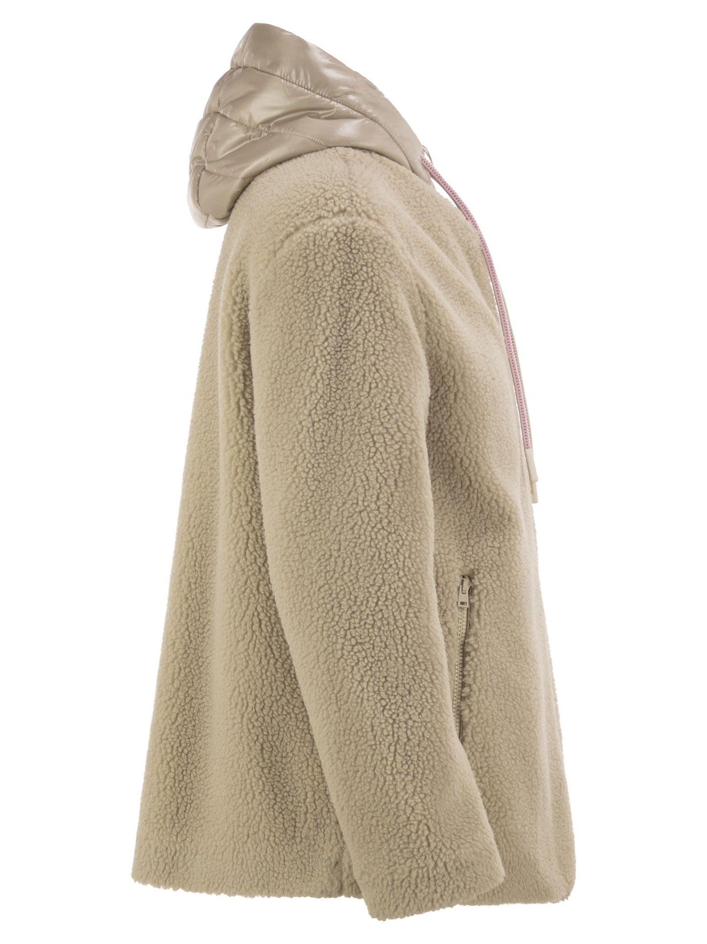 Herno Women Teddy Jacket With Padded Hood HERNO