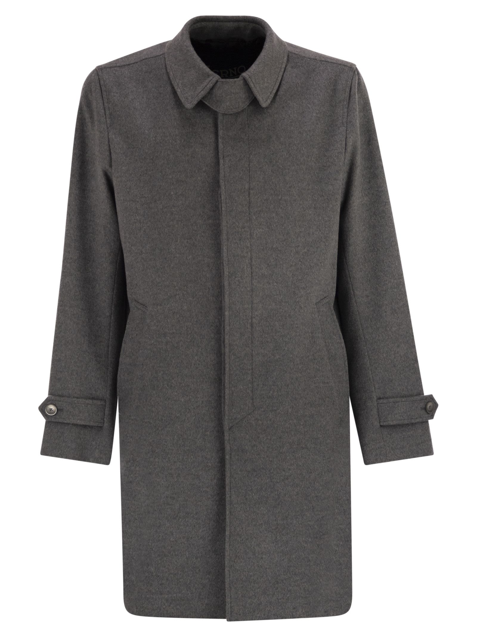 Herno Men Wool And Cashmere Coat HERNO