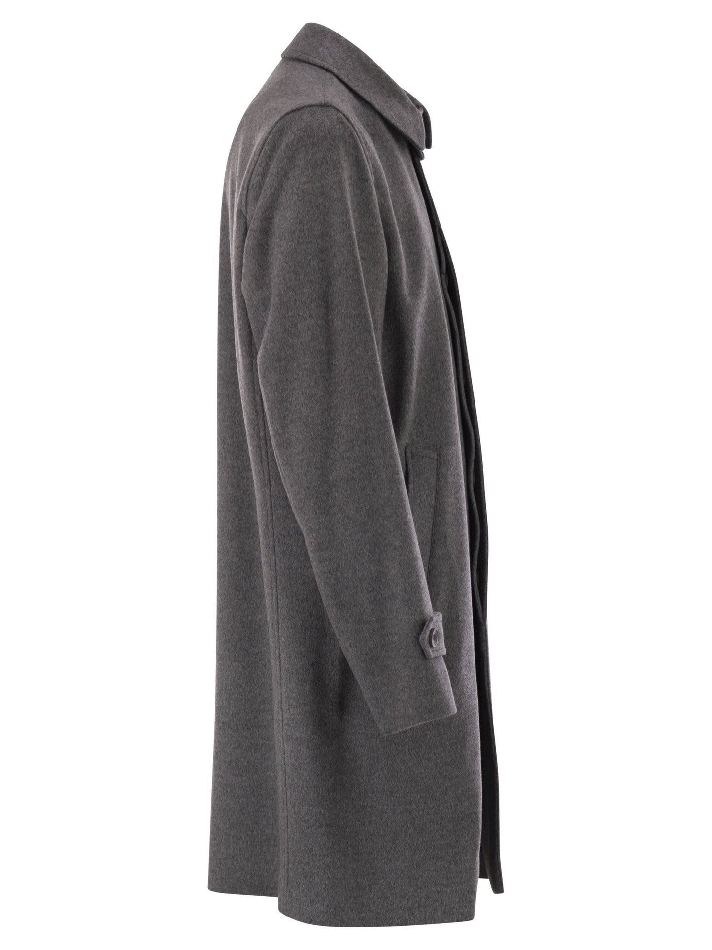 Herno Men Wool And Cashmere Coat HERNO