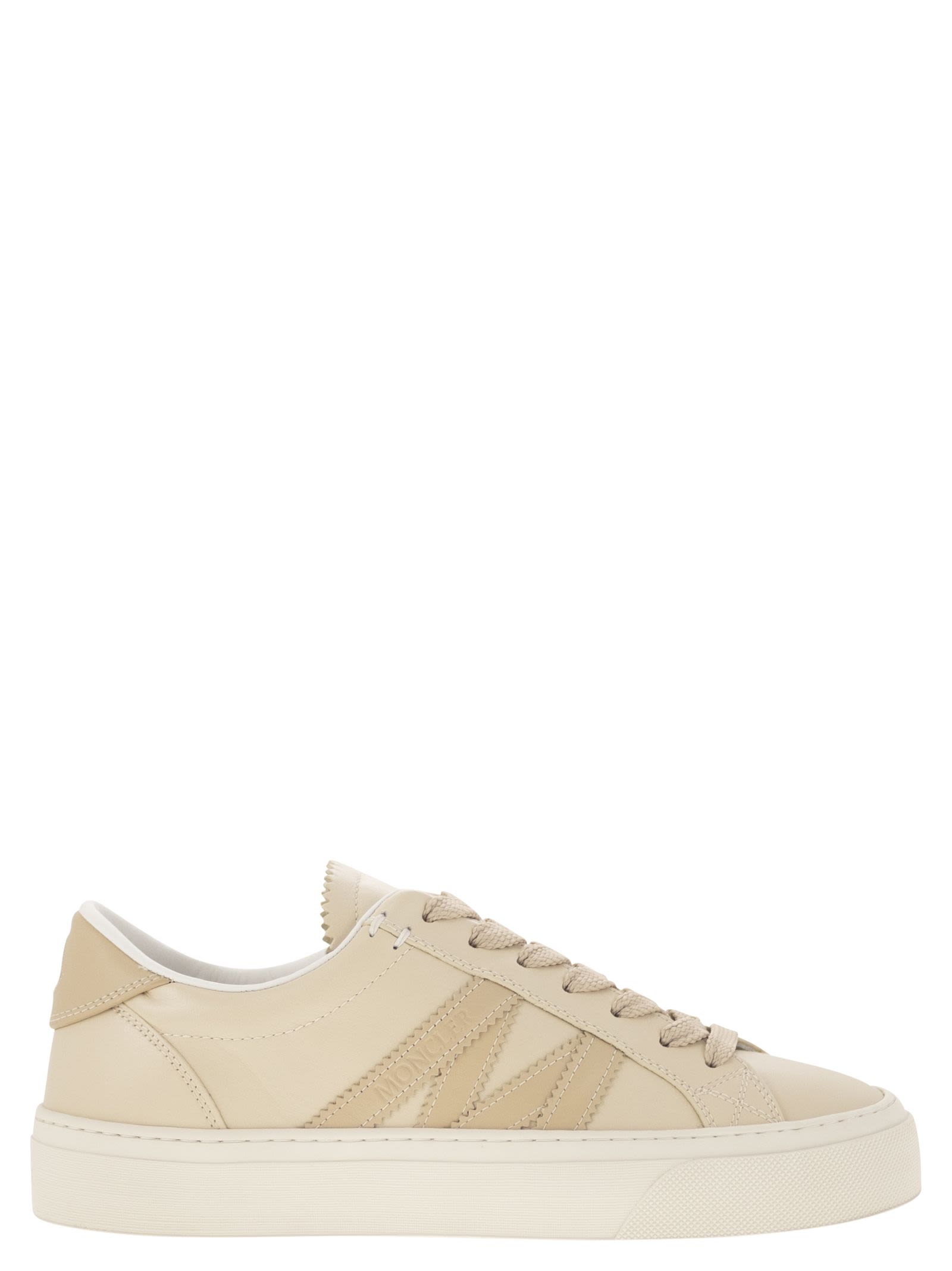 Moncler Women Monaco2 - Leather Trainer MONCLER