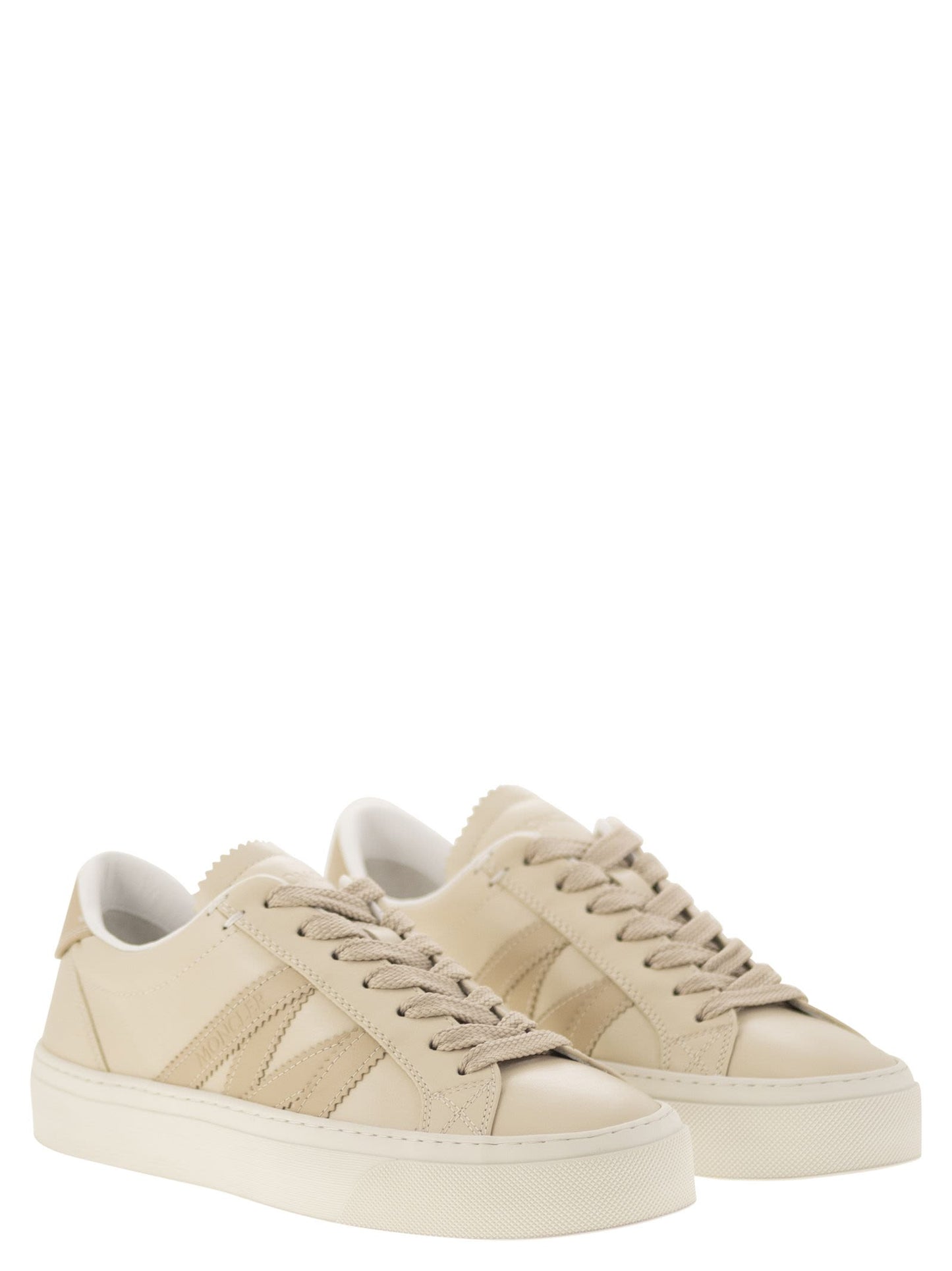 Moncler Women Monaco2 - Leather Trainer MONCLER