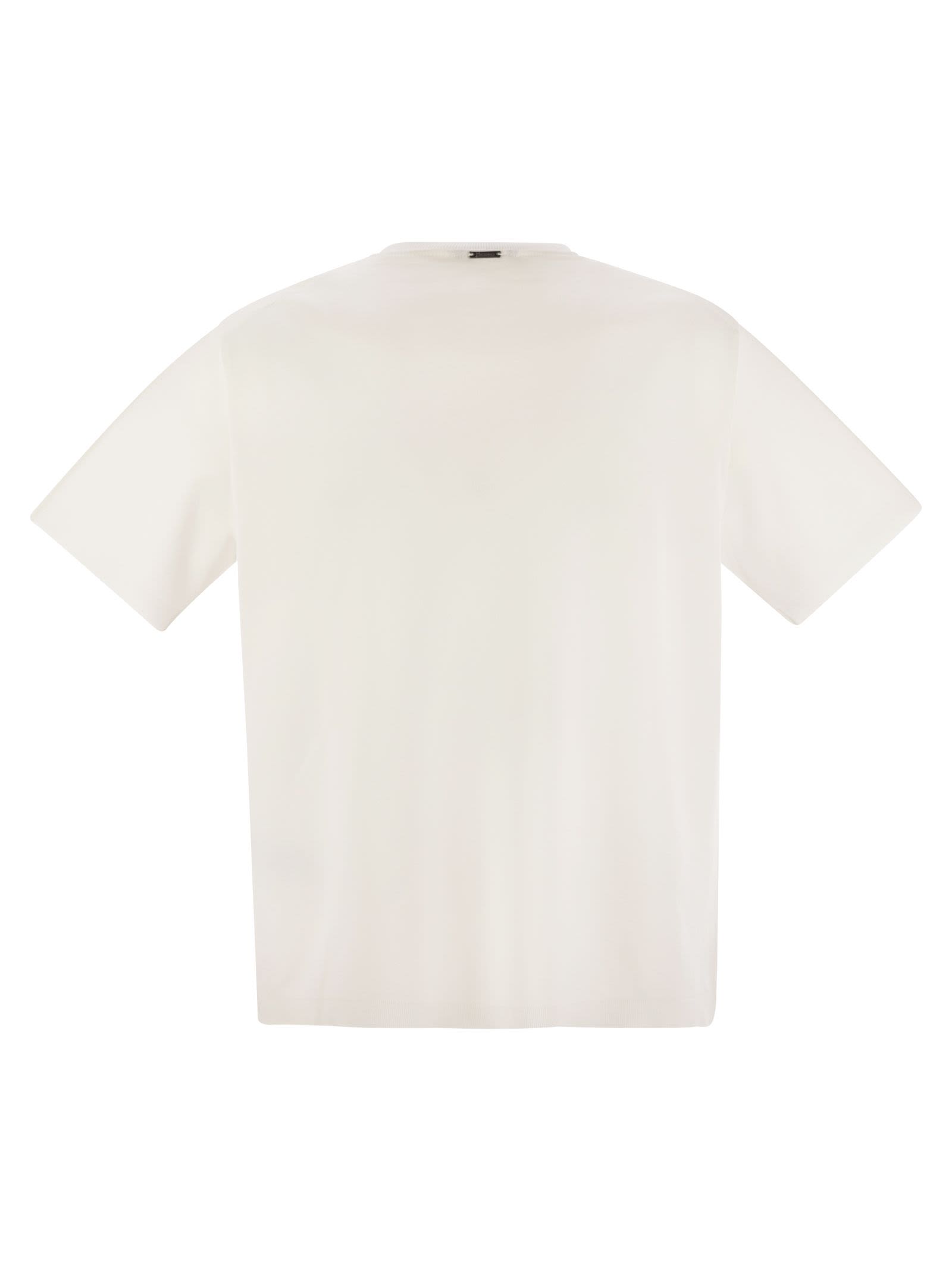 Herno Men Cotton Jersey T-Shirt HERNO