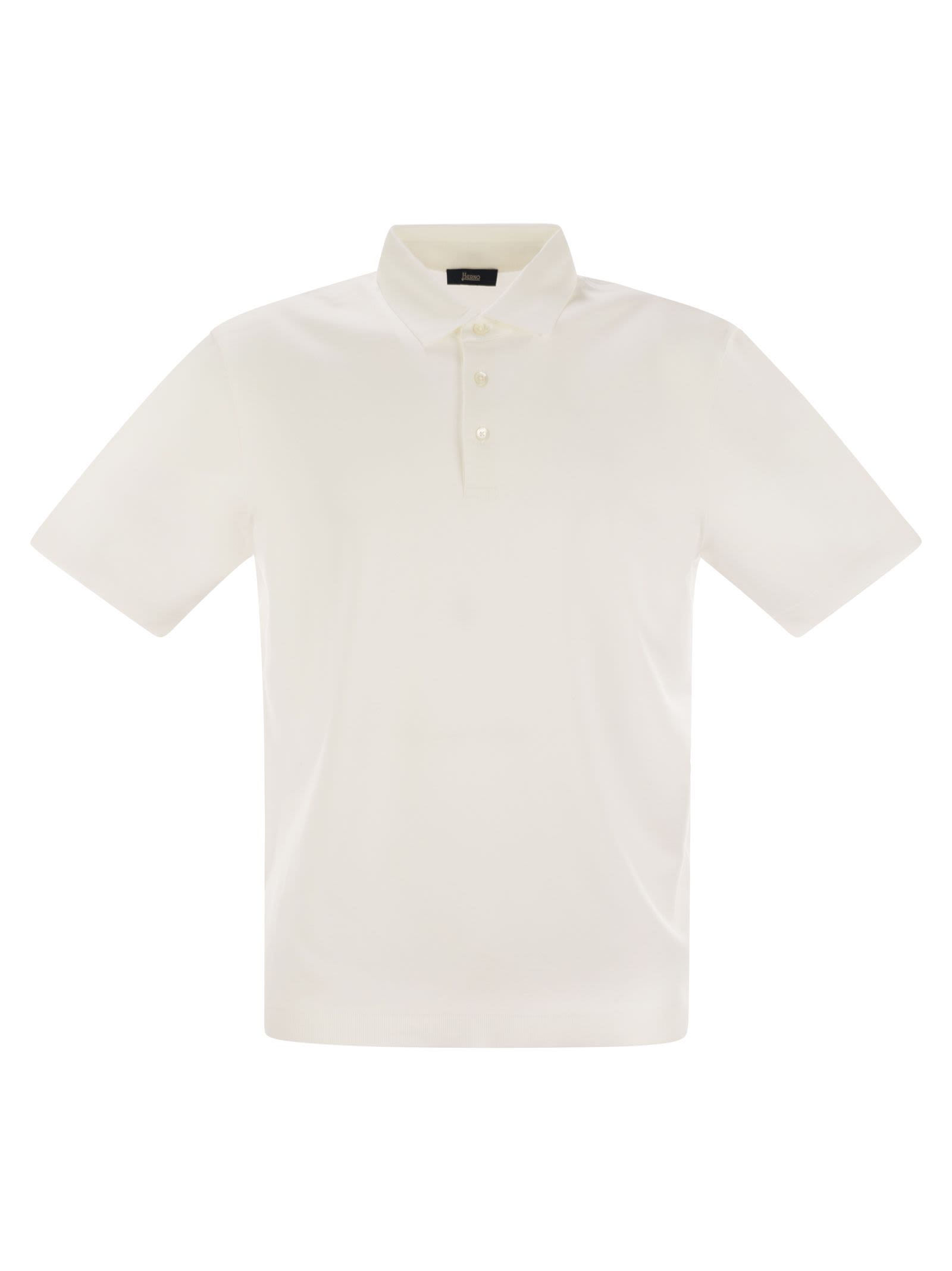 Herno Men Cotton Jersey Polo Shirt HERNO