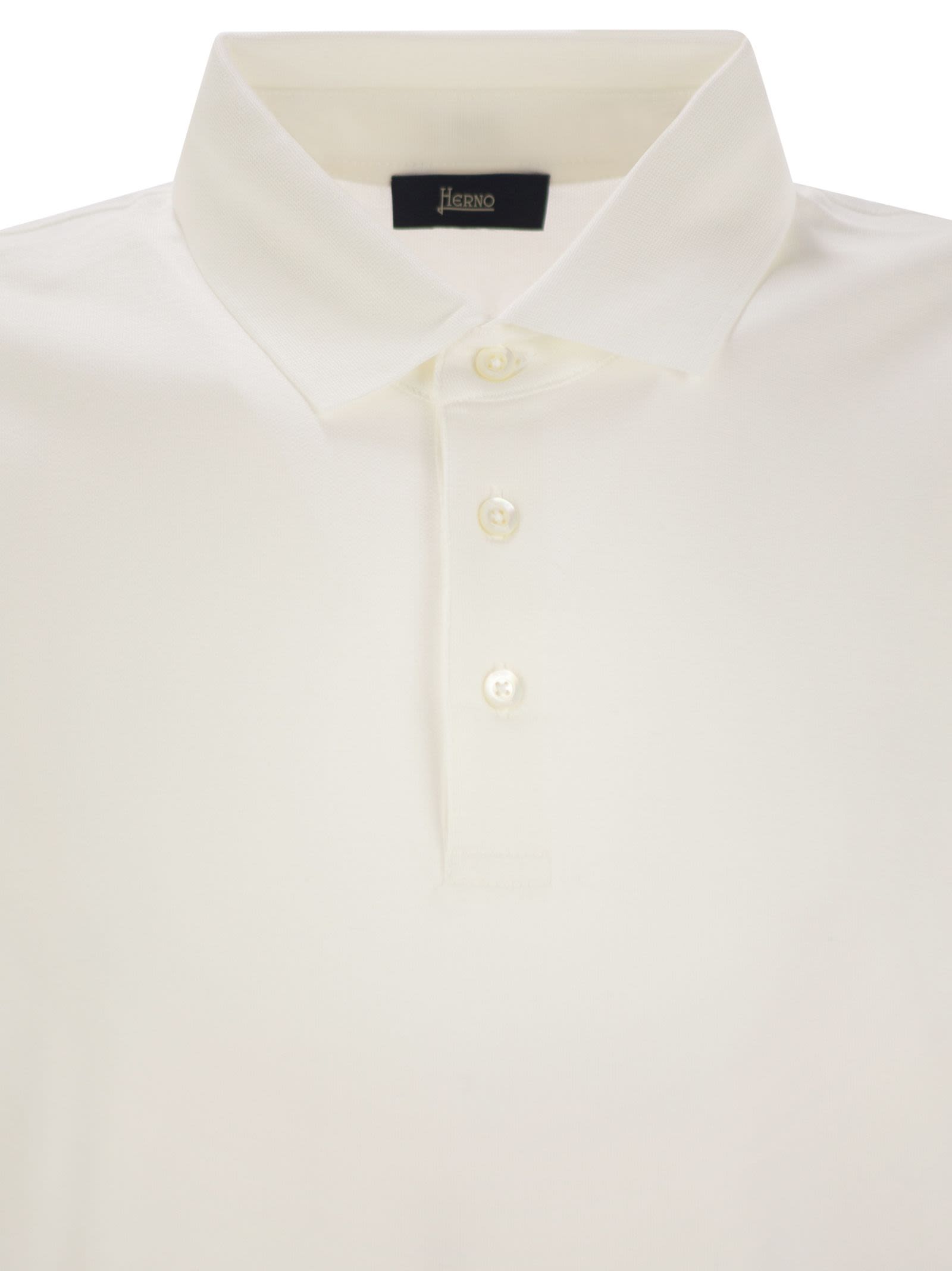 Herno Men Cotton Jersey Polo Shirt HERNO