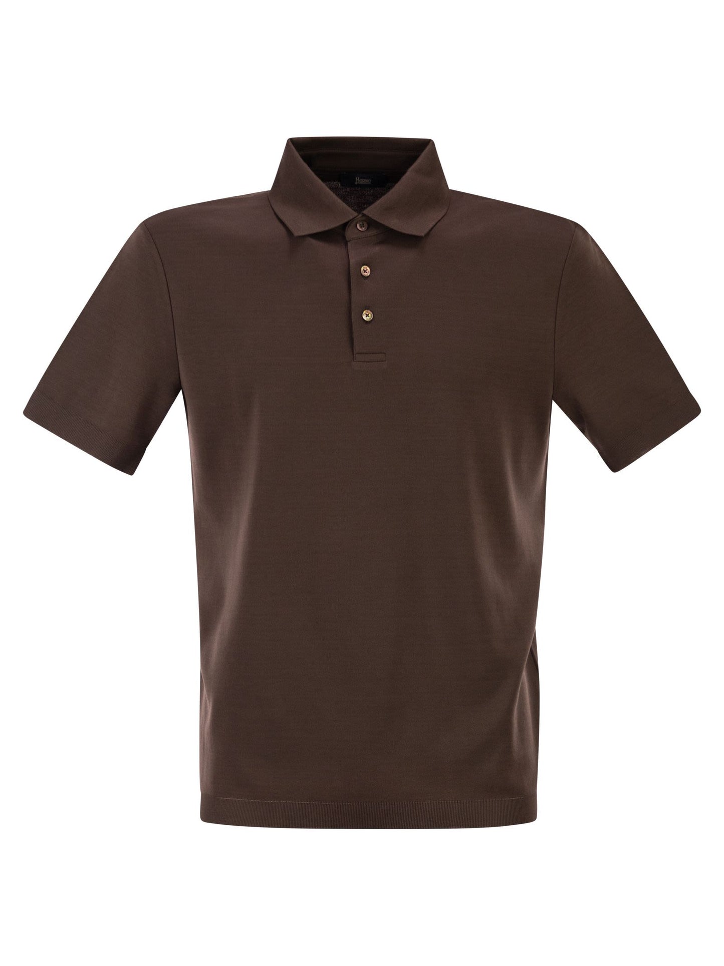 Herno Men Cotton Jersey Polo Shirt HERNO