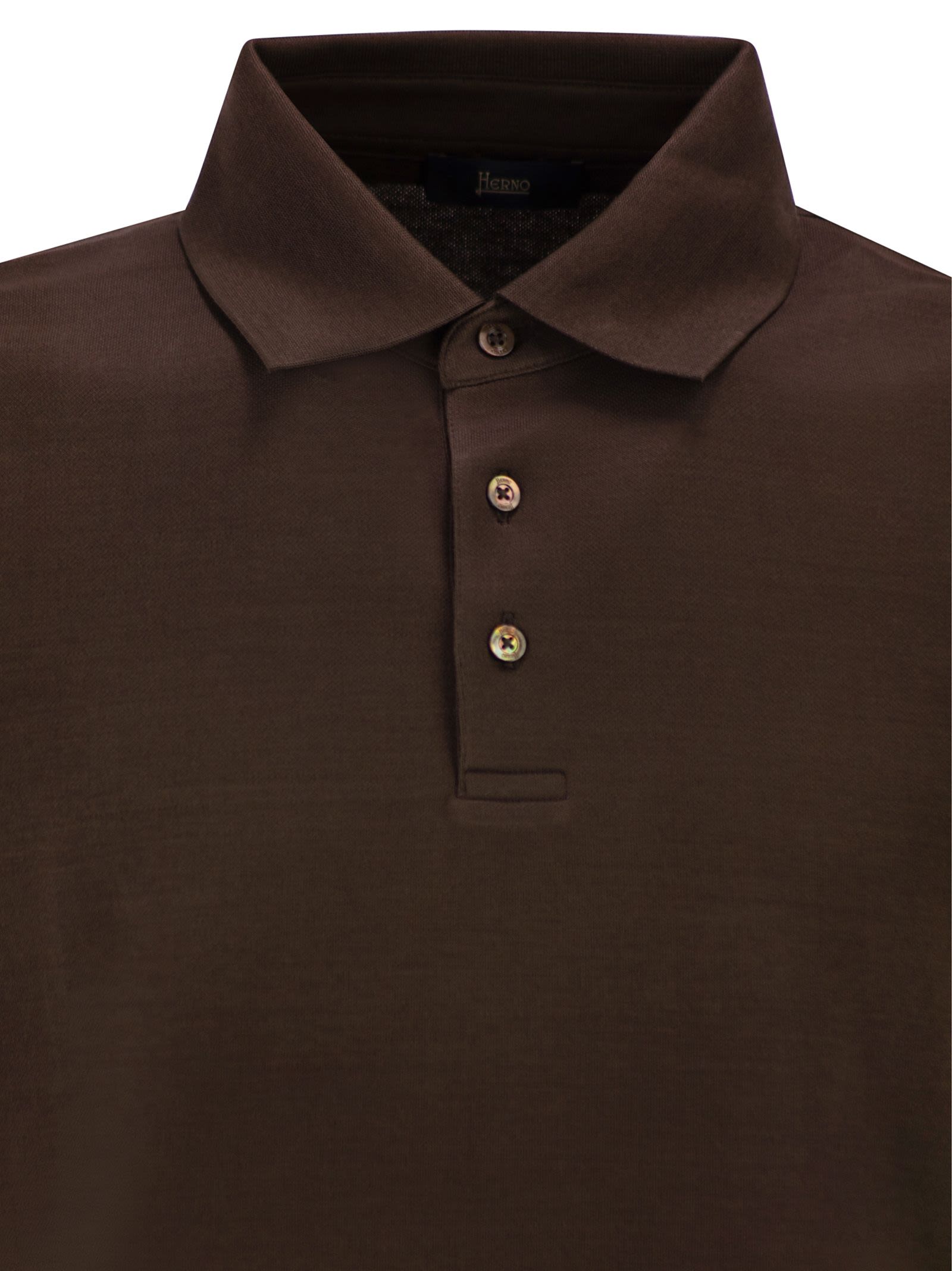 Herno Men Cotton Jersey Polo Shirt HERNO