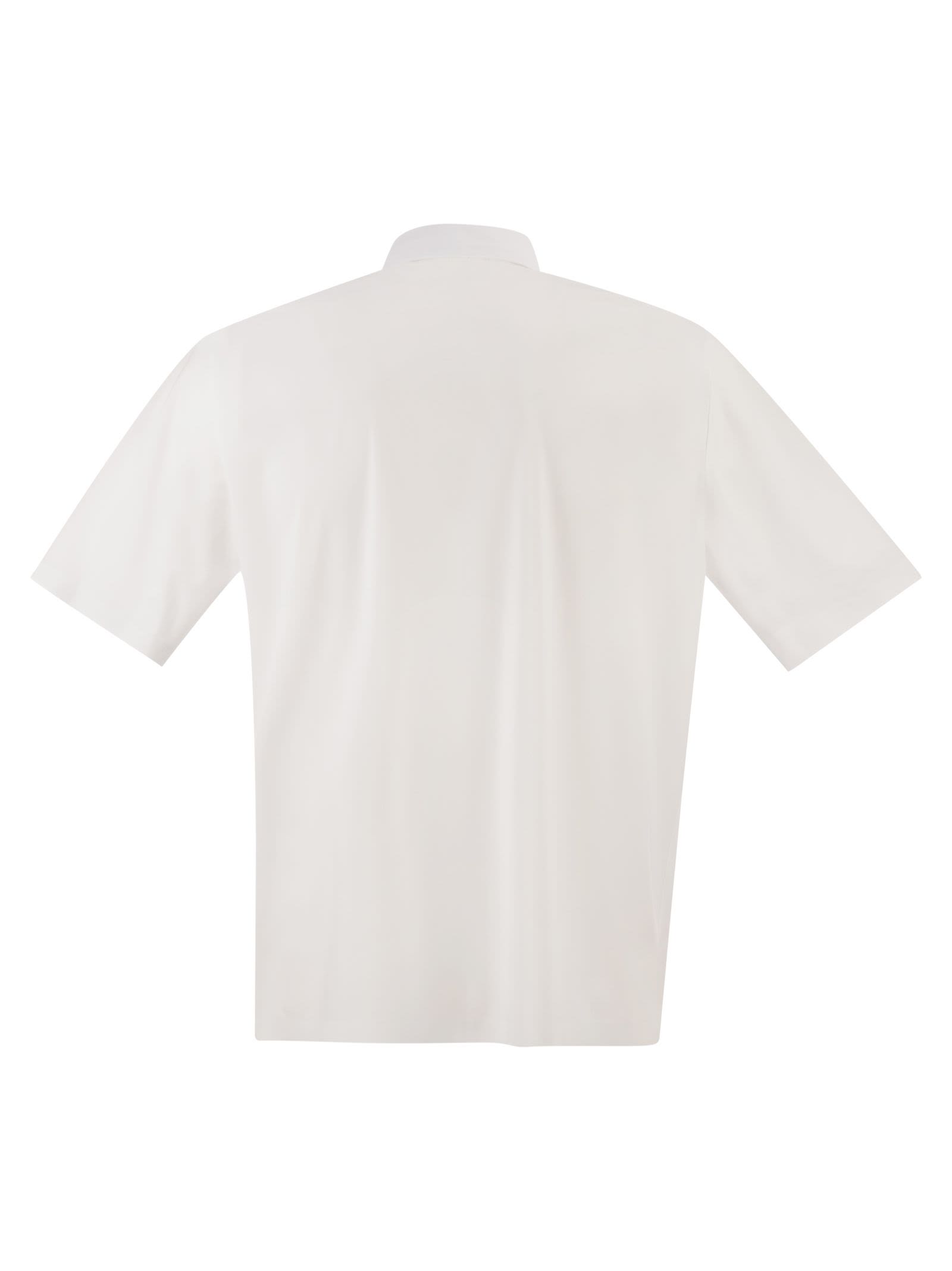 Herno Men Technical Functional Fabric Polo Shirt HERNO