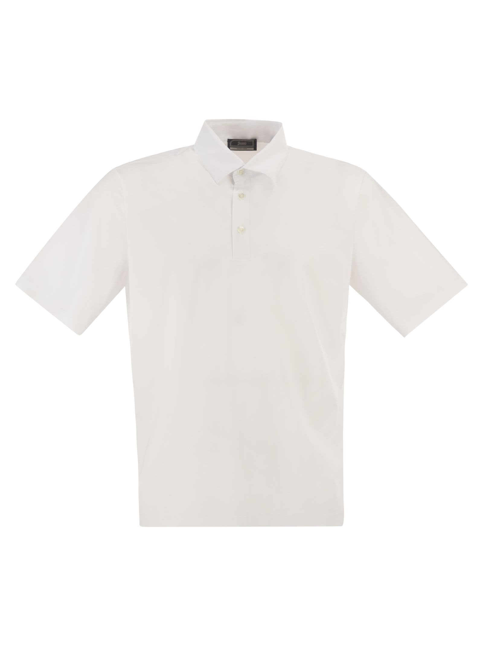 Herno Men Technical Functional Fabric Polo Shirt HERNO
