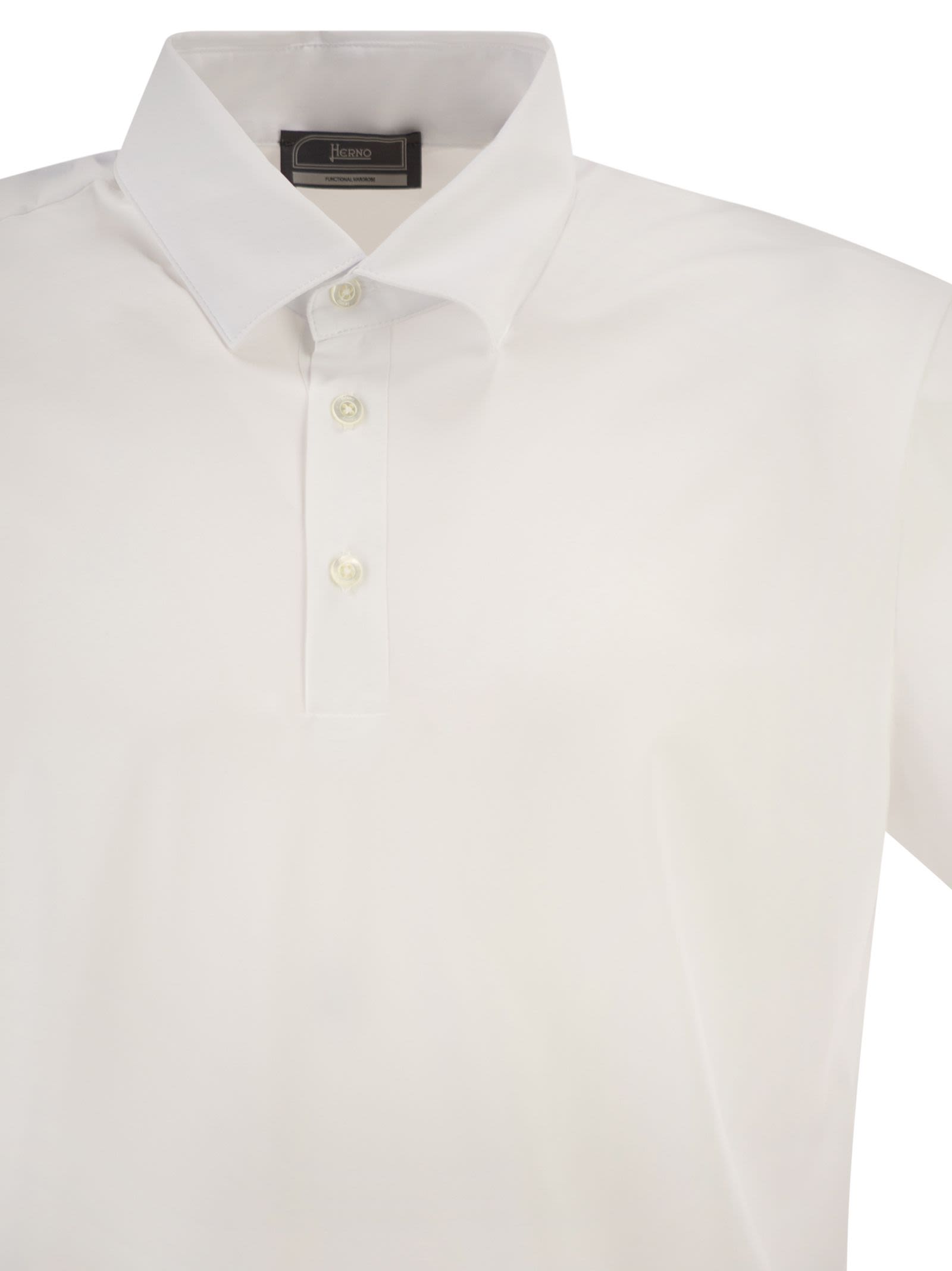 Herno Men Technical Functional Fabric Polo Shirt HERNO