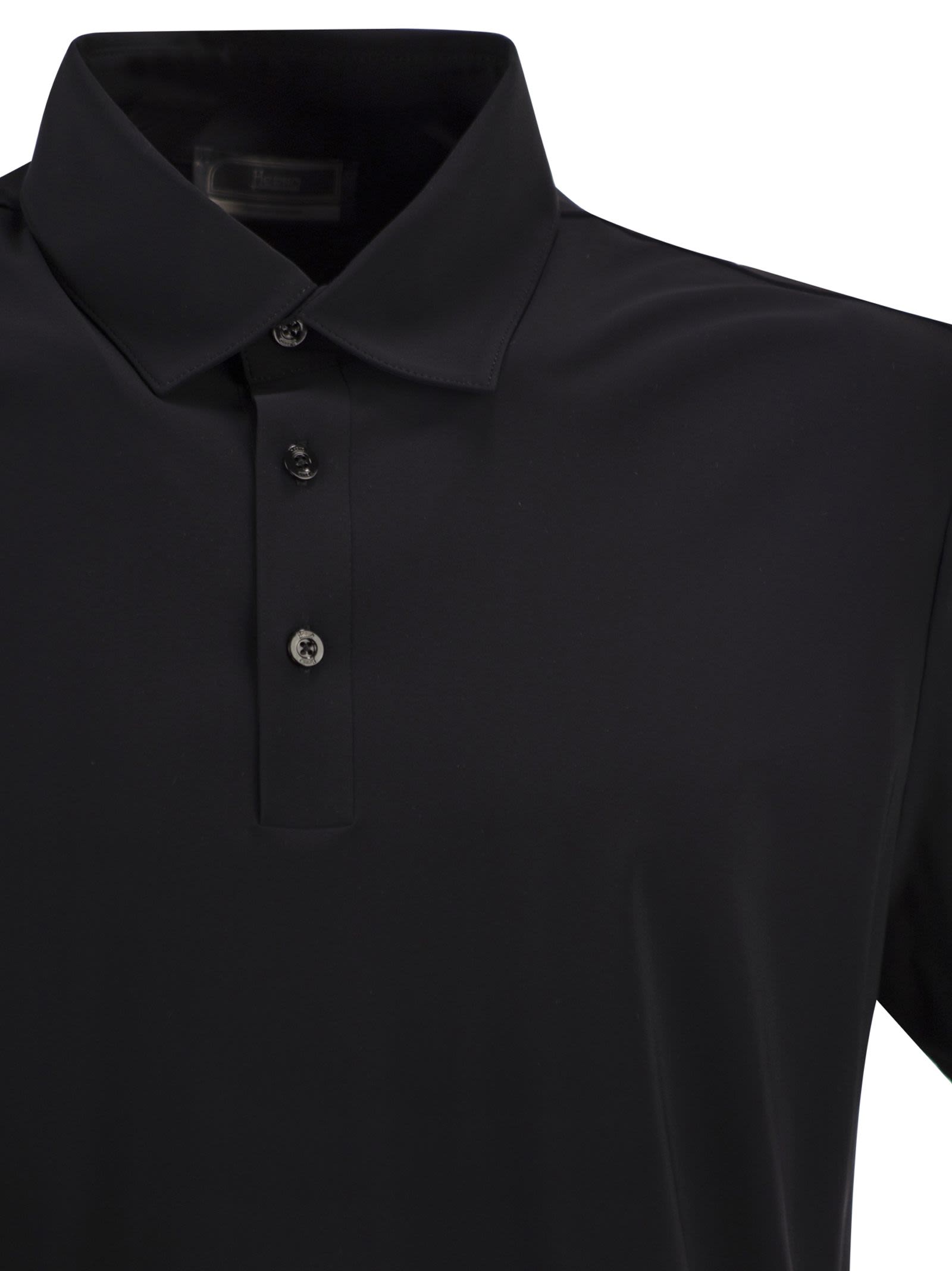 Herno Men Technical Functional Fabric Polo Shirt HERNO