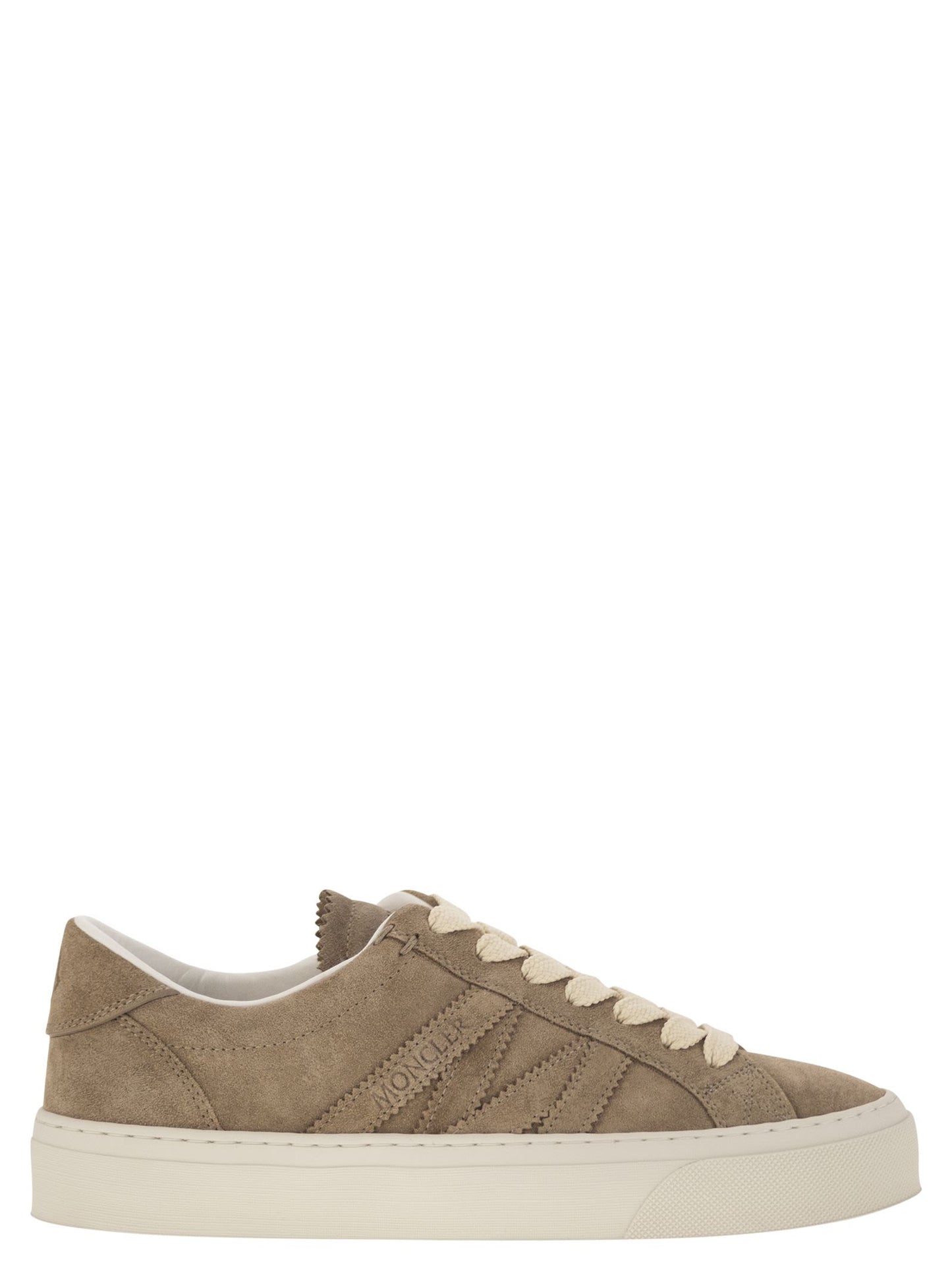 Moncler Women Monaco2 - Suede Sneakers MONCLER