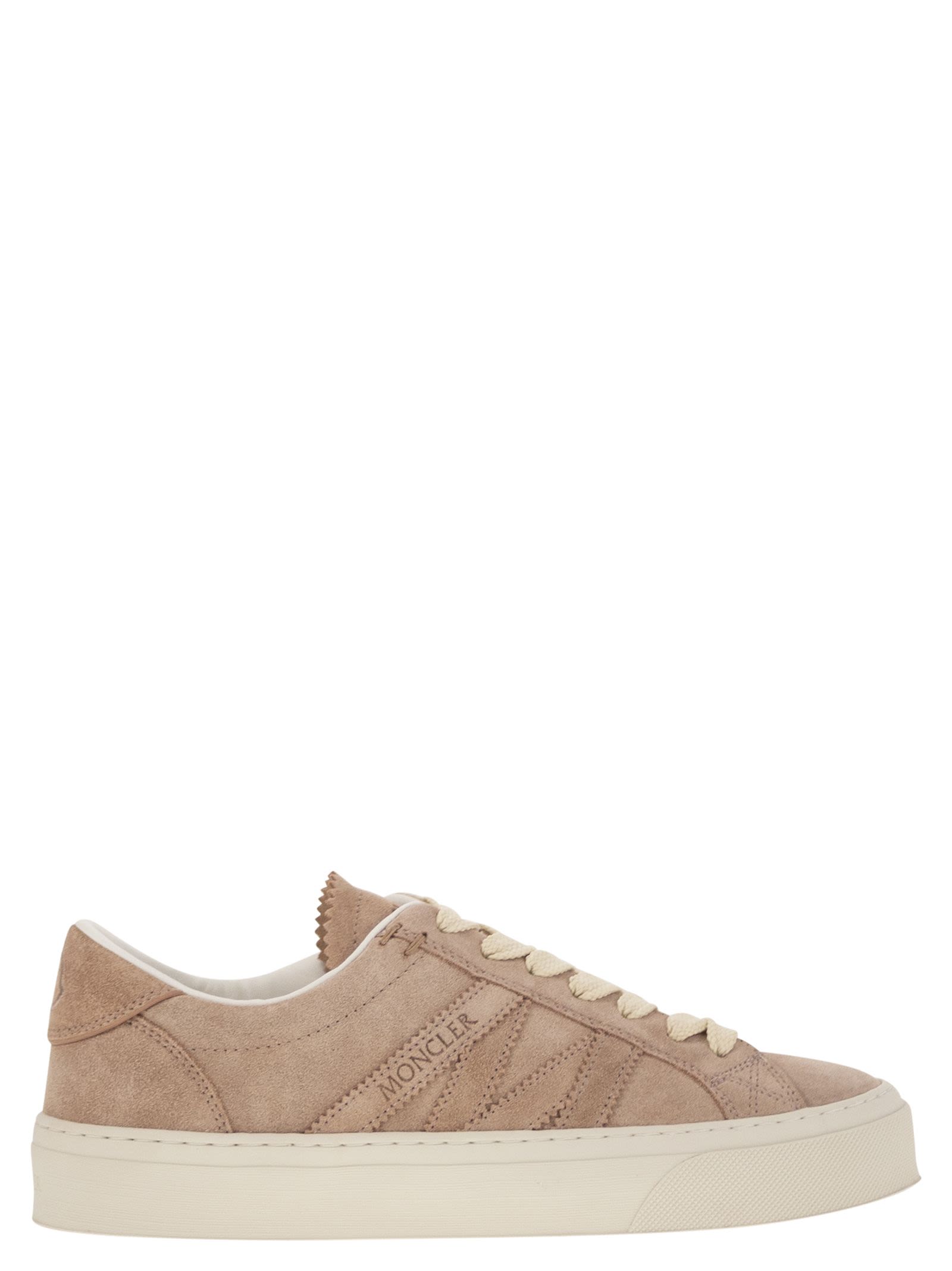 Moncler Women Monaco2 - Suede Sneakers MONCLER