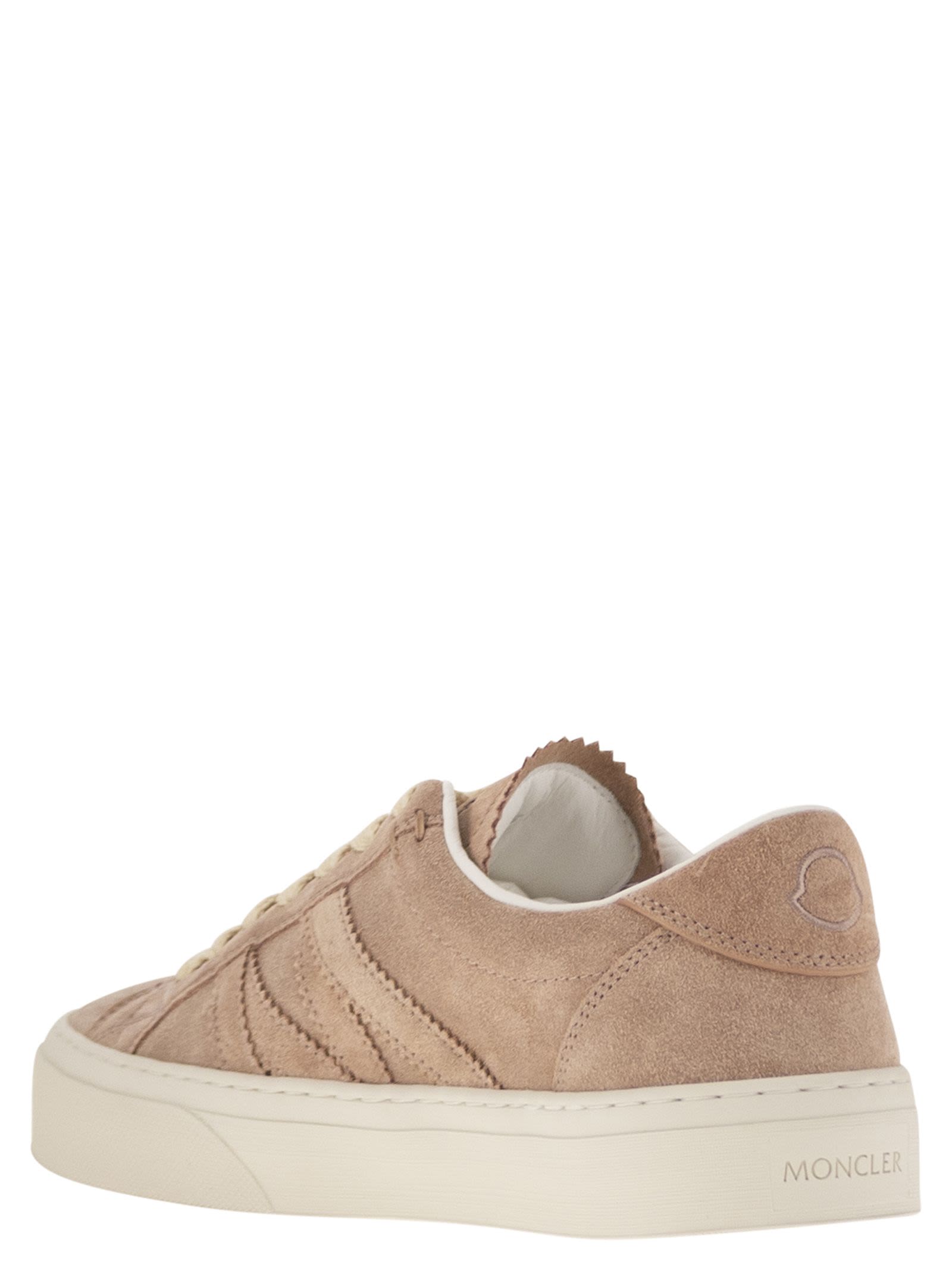 Moncler Women Monaco2 - Suede Sneakers MONCLER
