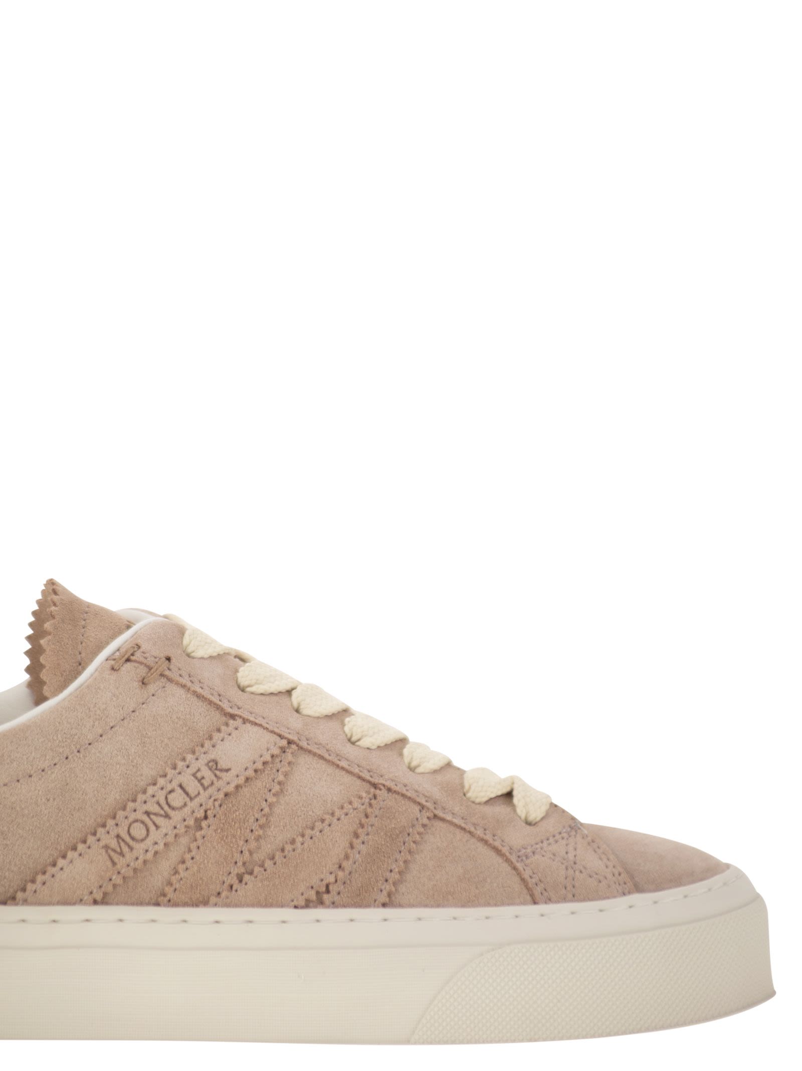 Moncler Women Monaco2 - Suede Sneakers MONCLER