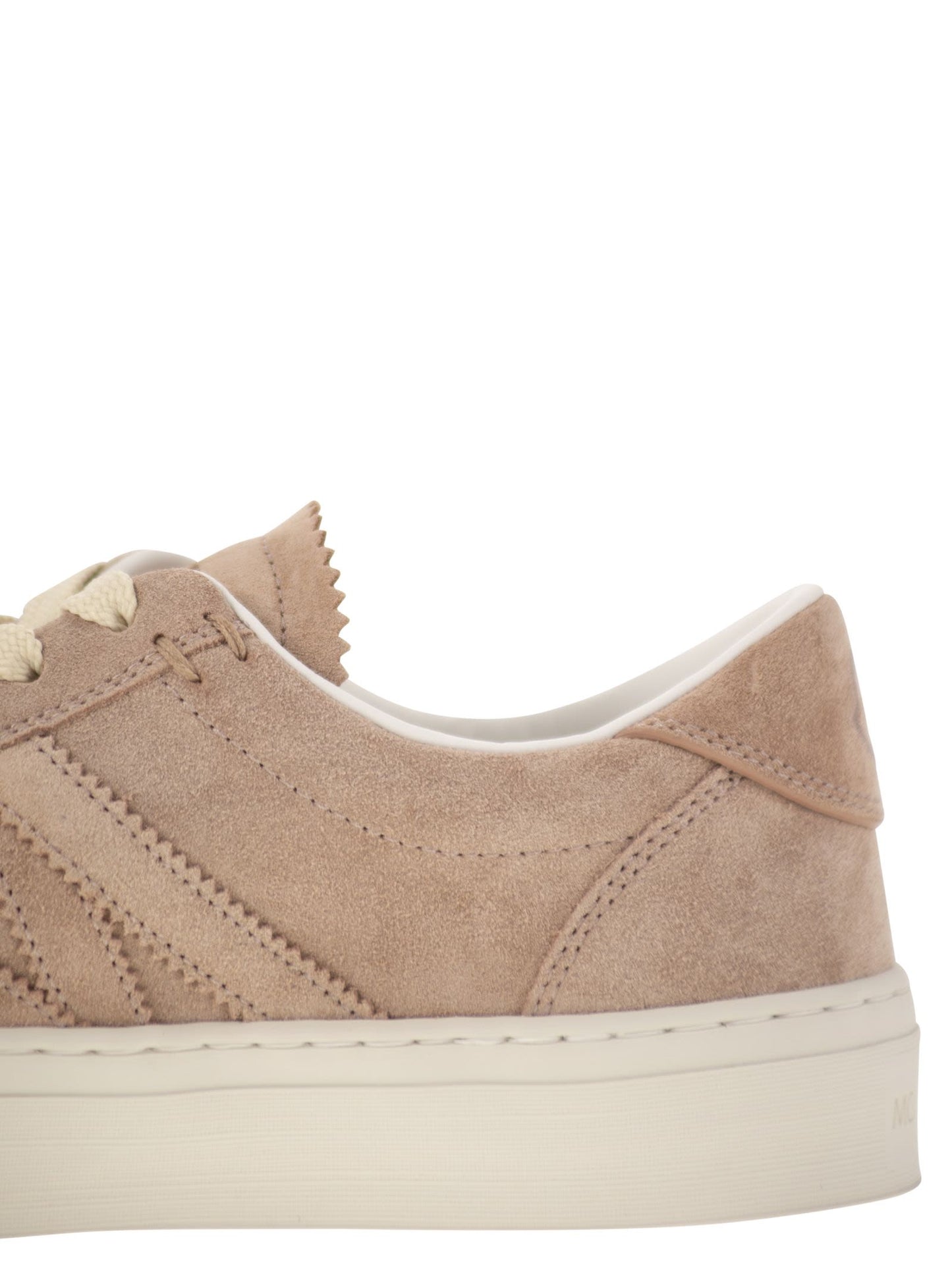 Moncler Women Monaco2 - Suede Sneakers MONCLER