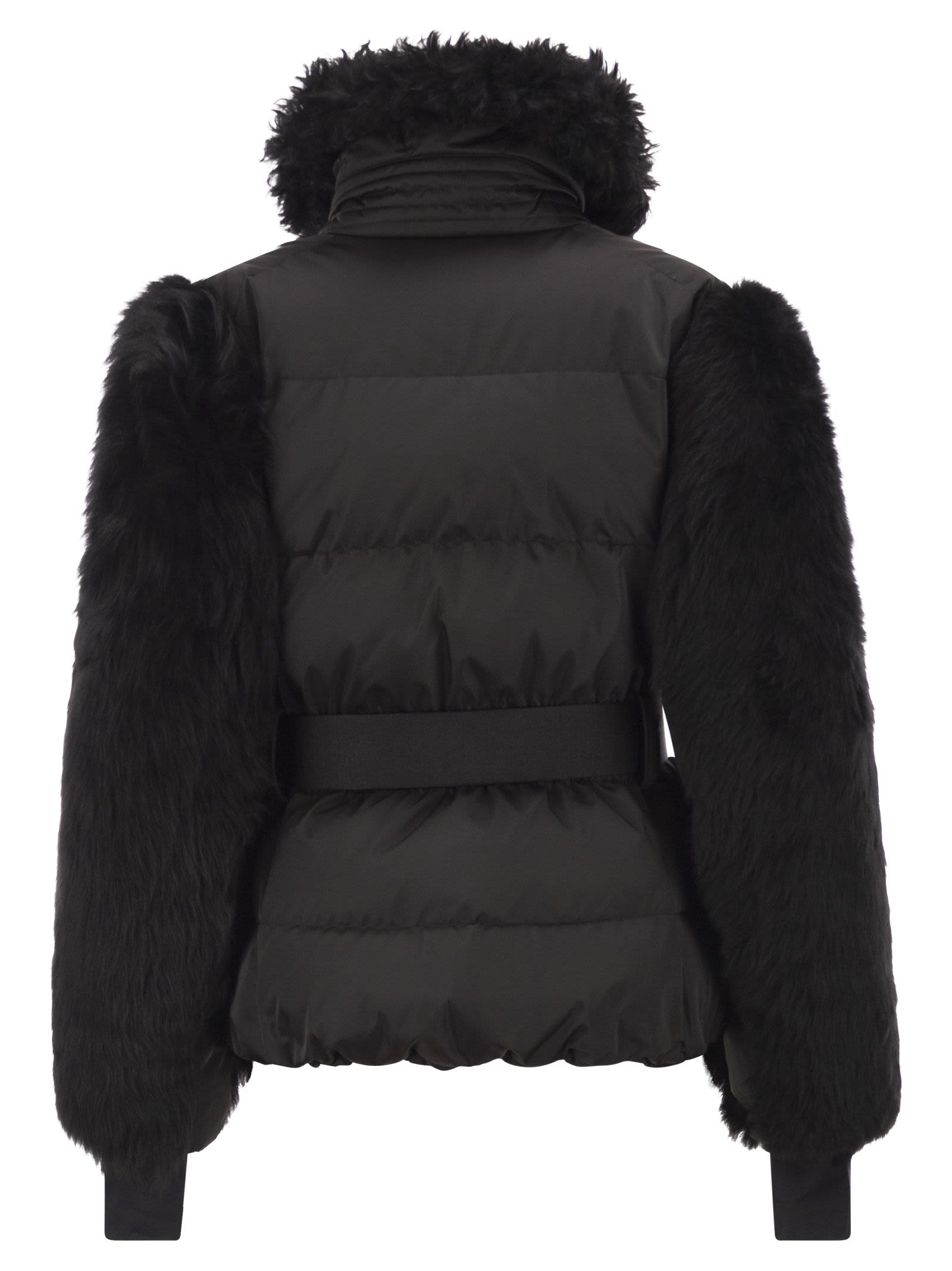 Moncler Grenoble Women Valdivian - Shearling Down Jacket MONCLER GRENOBLE