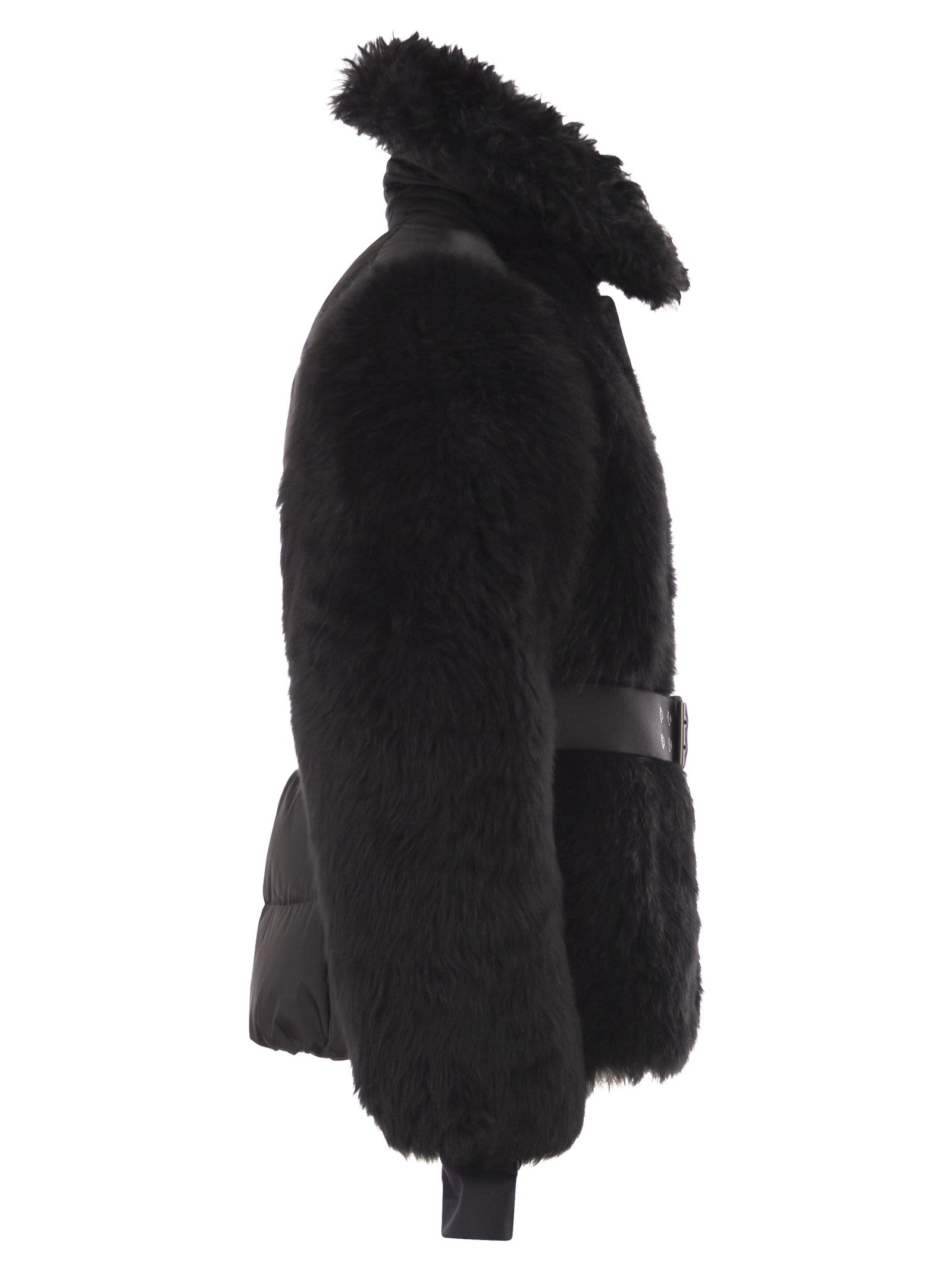 Moncler Grenoble Women Valdivian - Shearling Down Jacket MONCLER GRENOBLE