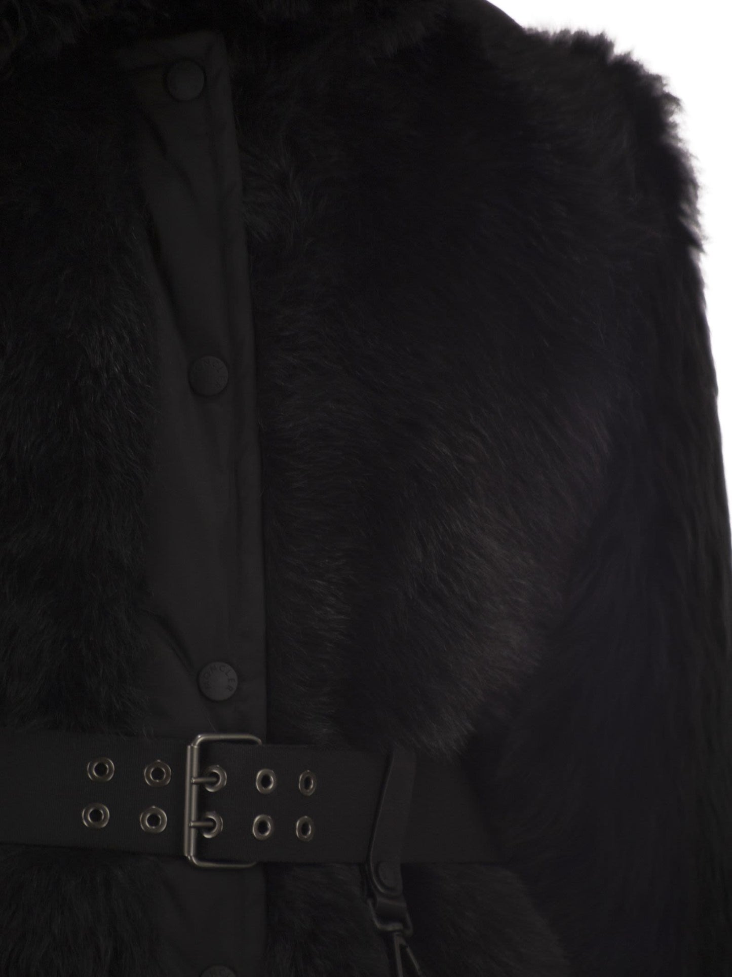 Moncler Grenoble Women Valdivian - Shearling Down Jacket MONCLER GRENOBLE