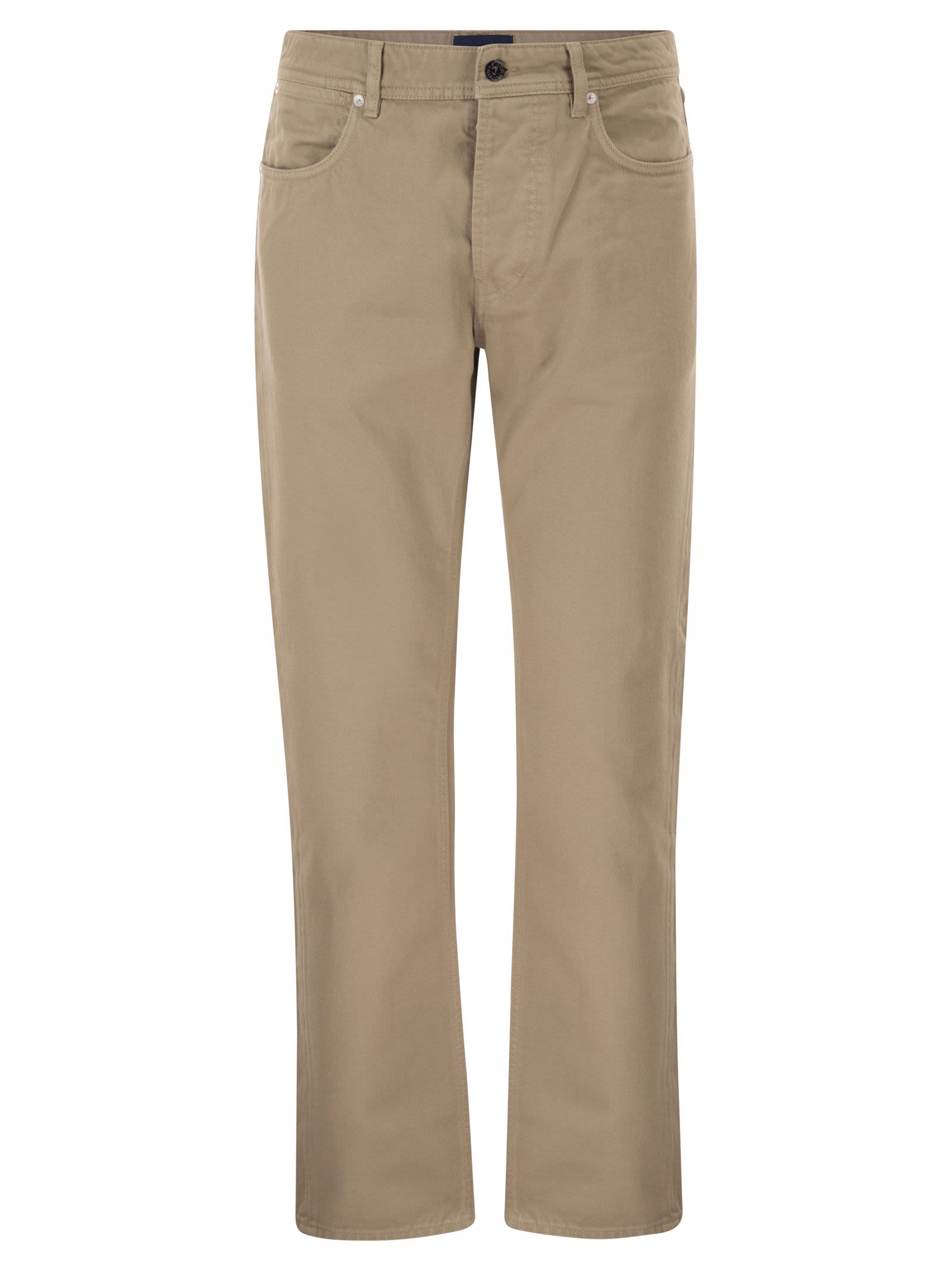 Stone Island Men 5-Pocket Trousers In Cotton Twill STONE ISLAND