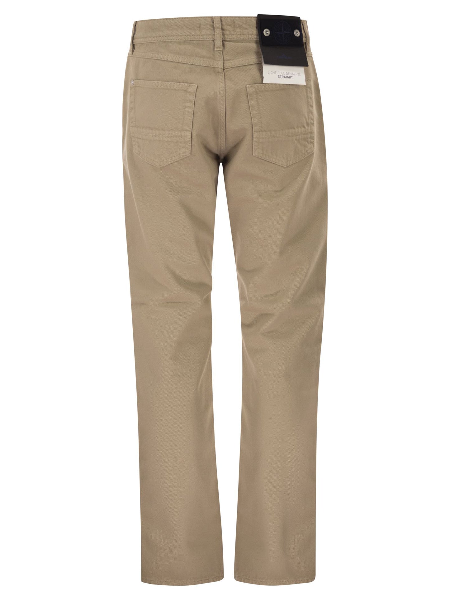 Stone Island Men 5-Pocket Trousers In Cotton Twill STONE ISLAND