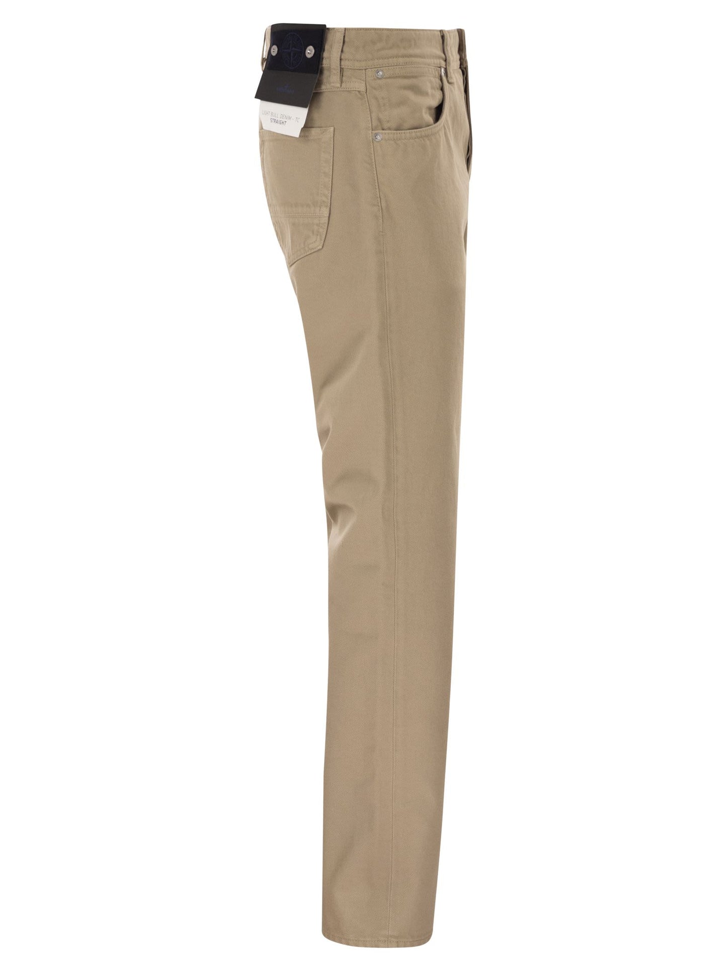 Stone Island Men 5-Pocket Trousers In Cotton Twill STONE ISLAND