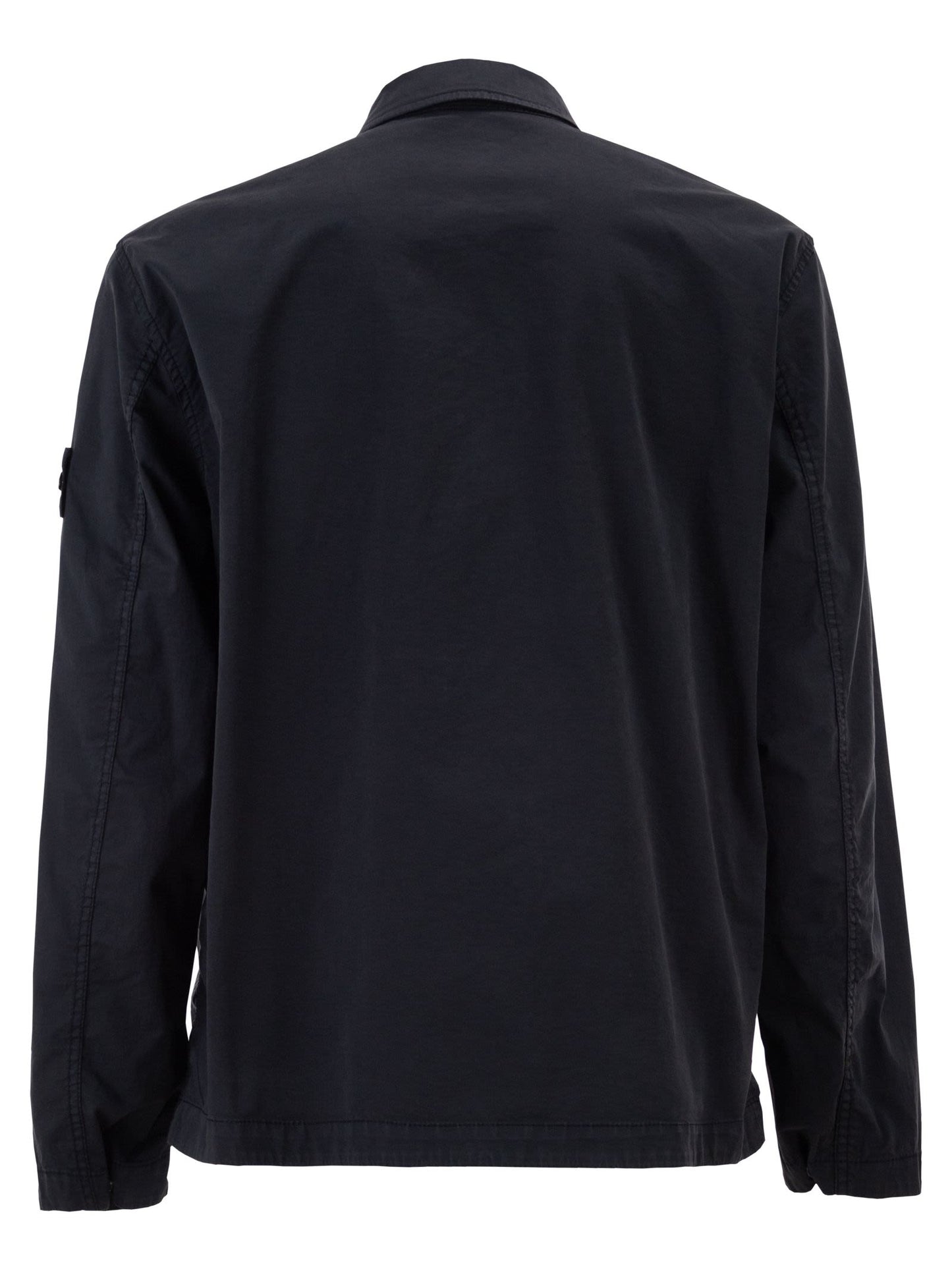 Stone Island Men Regular Fit Overshirt With Concealed Zip STONE ISLAND