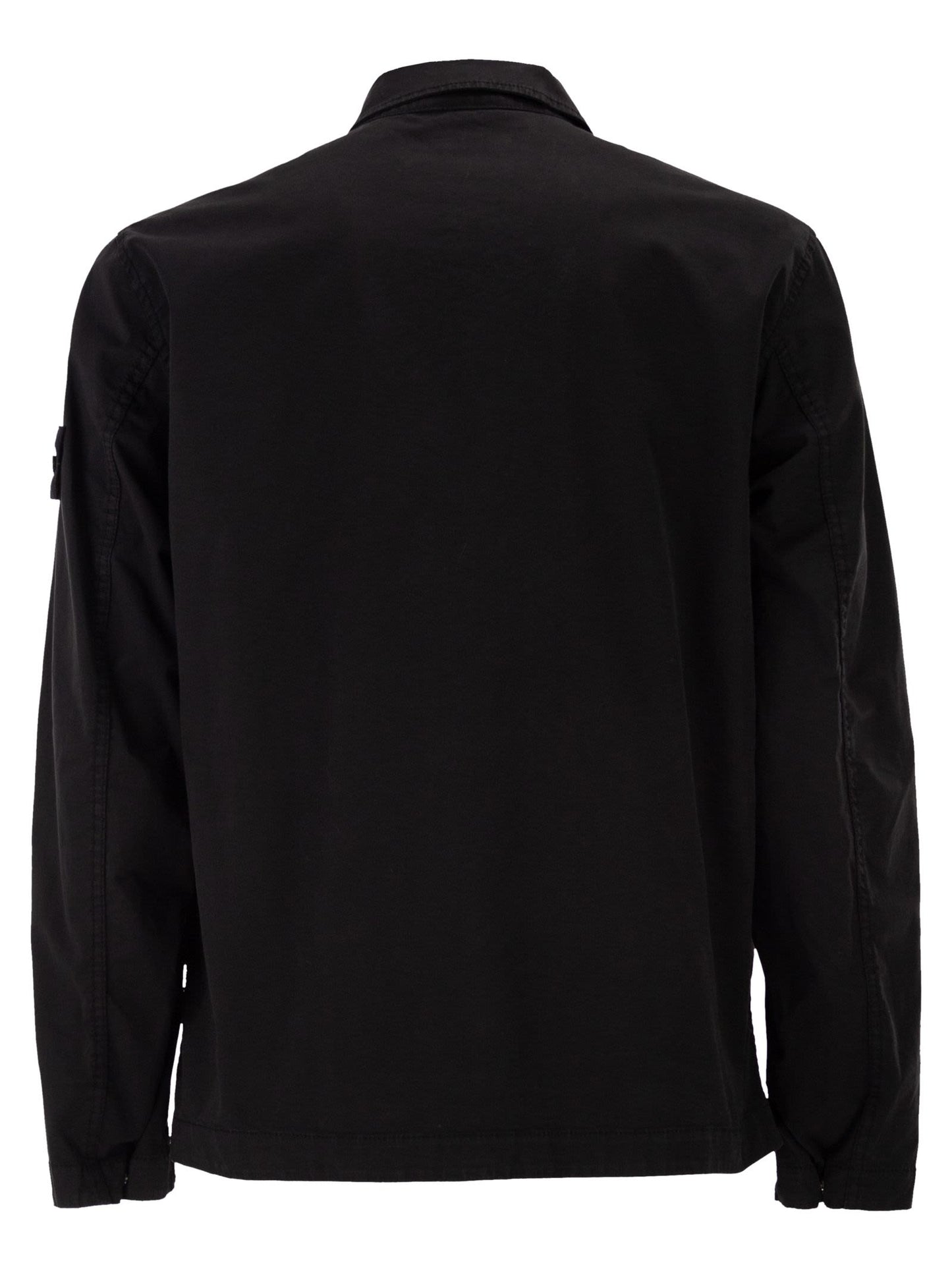 Stone Island Men Regular Fit Overshirt With Concealed Zip STONE ISLAND