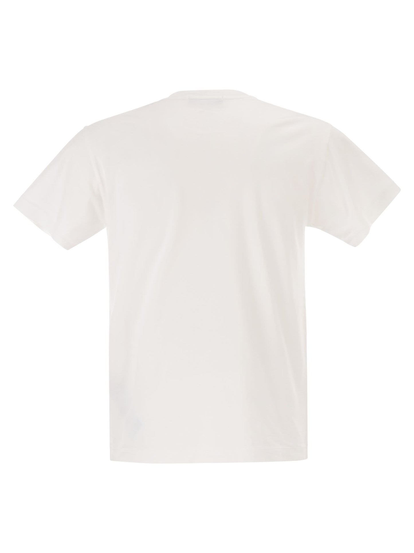 Stone Island Men Slim Fit T-Shirt With Compass Patch STONE ISLAND