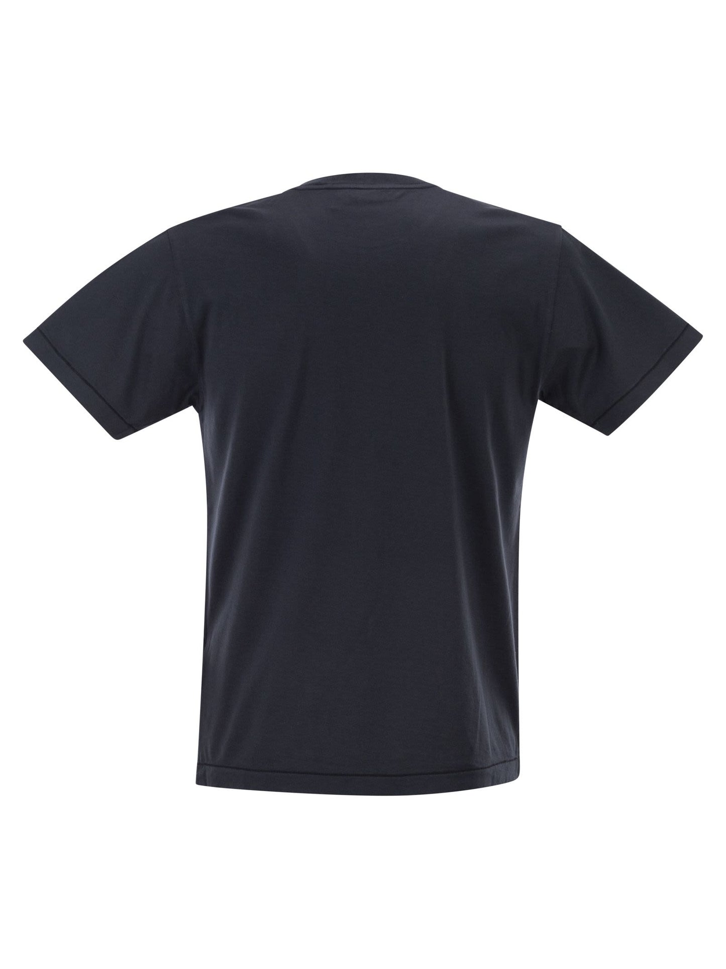 Stone Island Men Slim Fit T-Shirt With Compass Patch STONE ISLAND