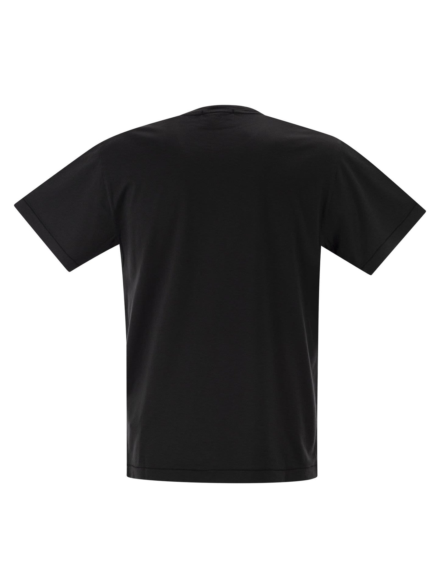 Stone Island Men Slim Fit T-Shirt With Compass Patch STONE ISLAND