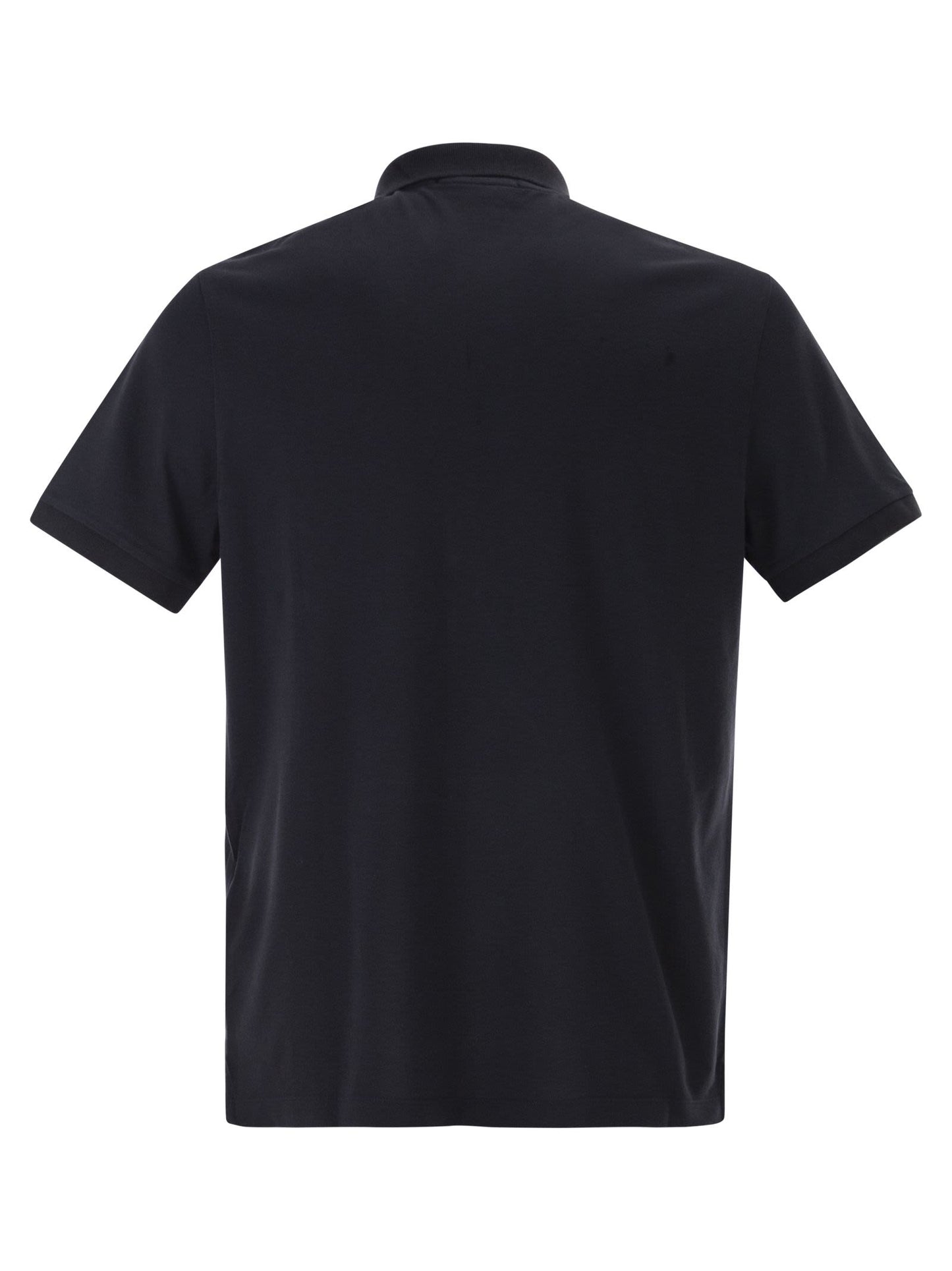 Stone Island Men Regular Fit Short-Sleeved Polo Shirt With Compass Patch STONE ISLAND