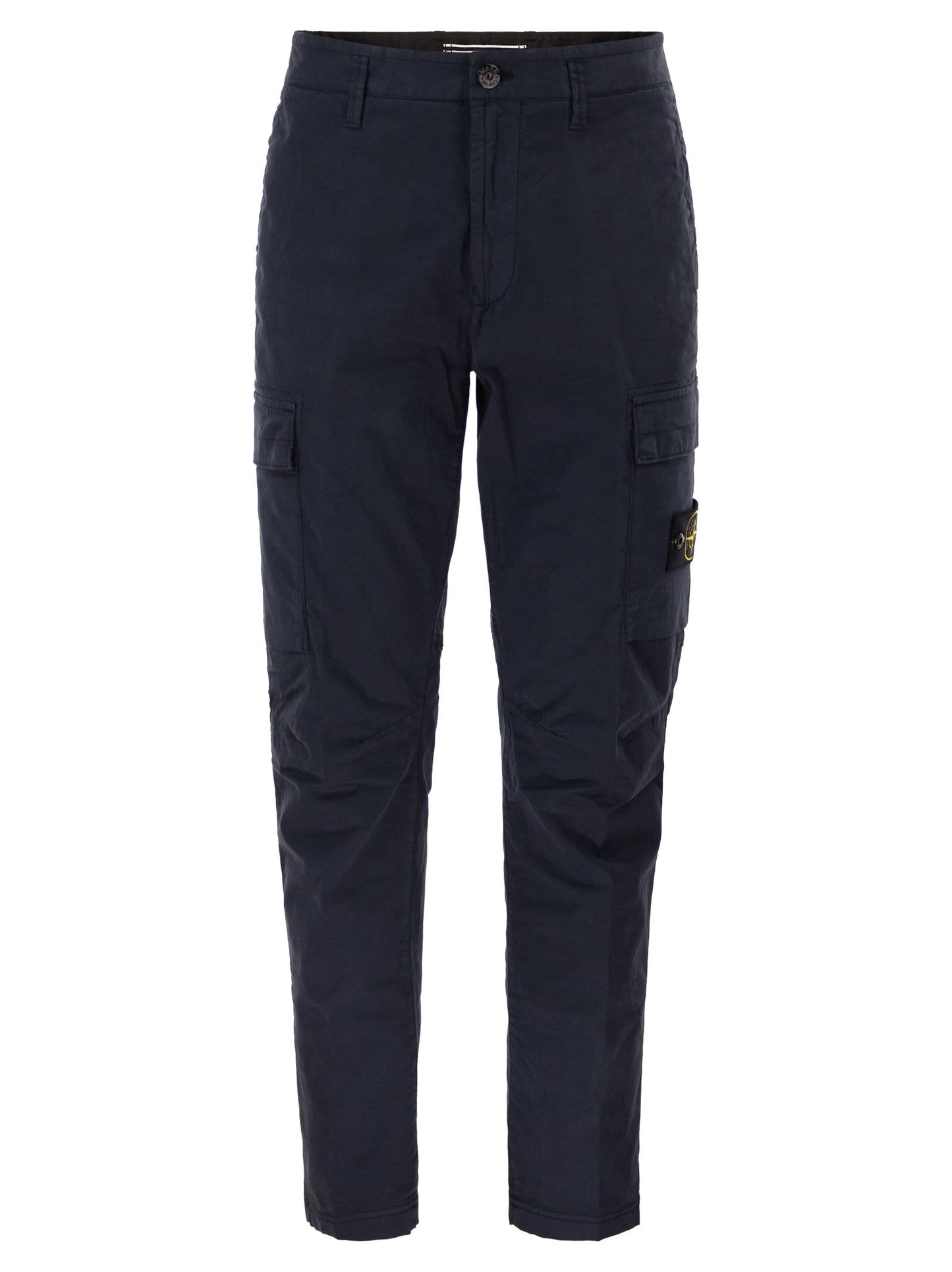Stone Island Men Regular Tapered Fit Cargo Trousers STONE ISLAND
