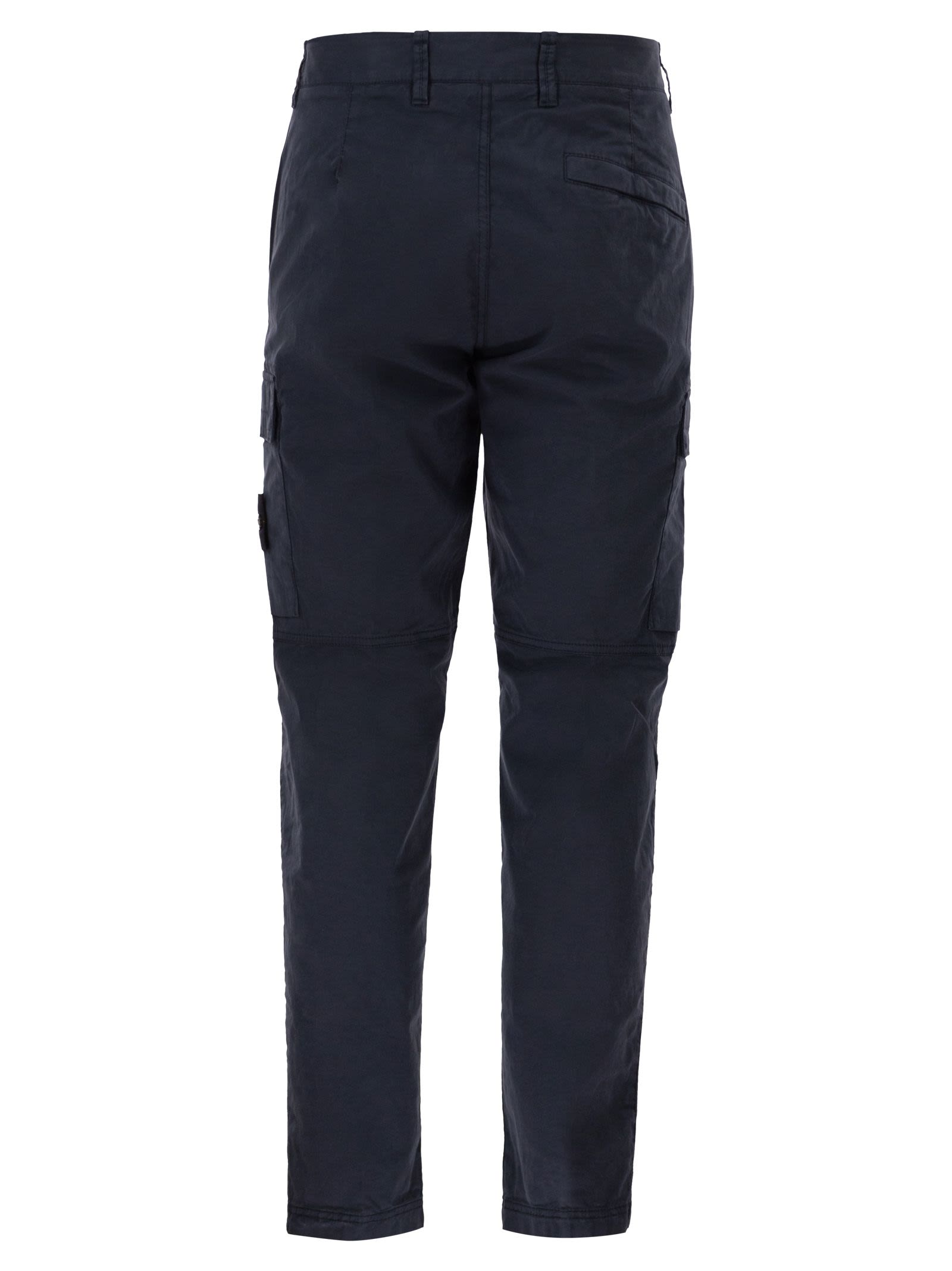 Stone Island Men Regular Tapered Fit Cargo Trousers STONE ISLAND