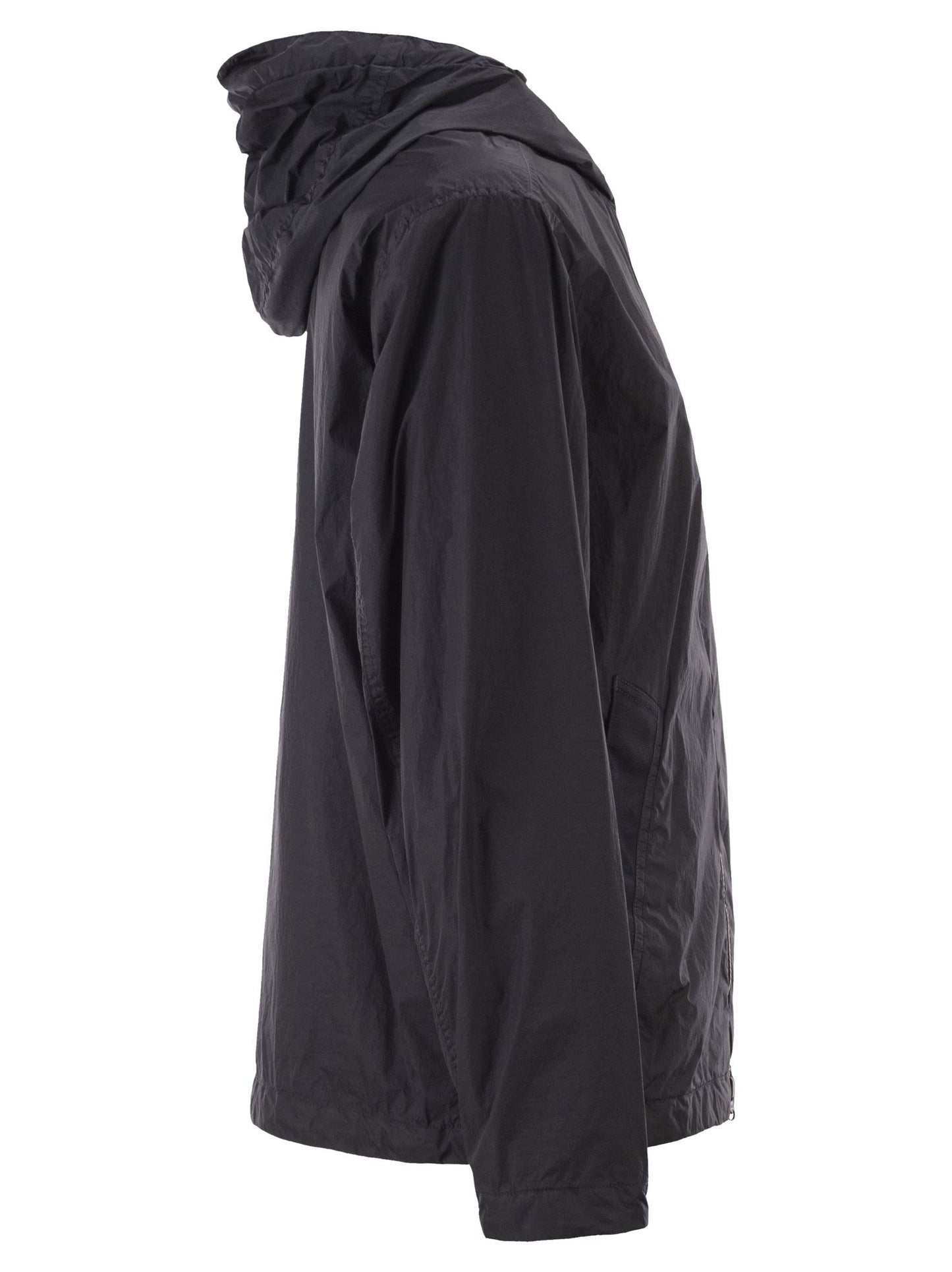 Stone Island Men Water-Repellent And Windproof Jacket With Hood STONE ISLAND