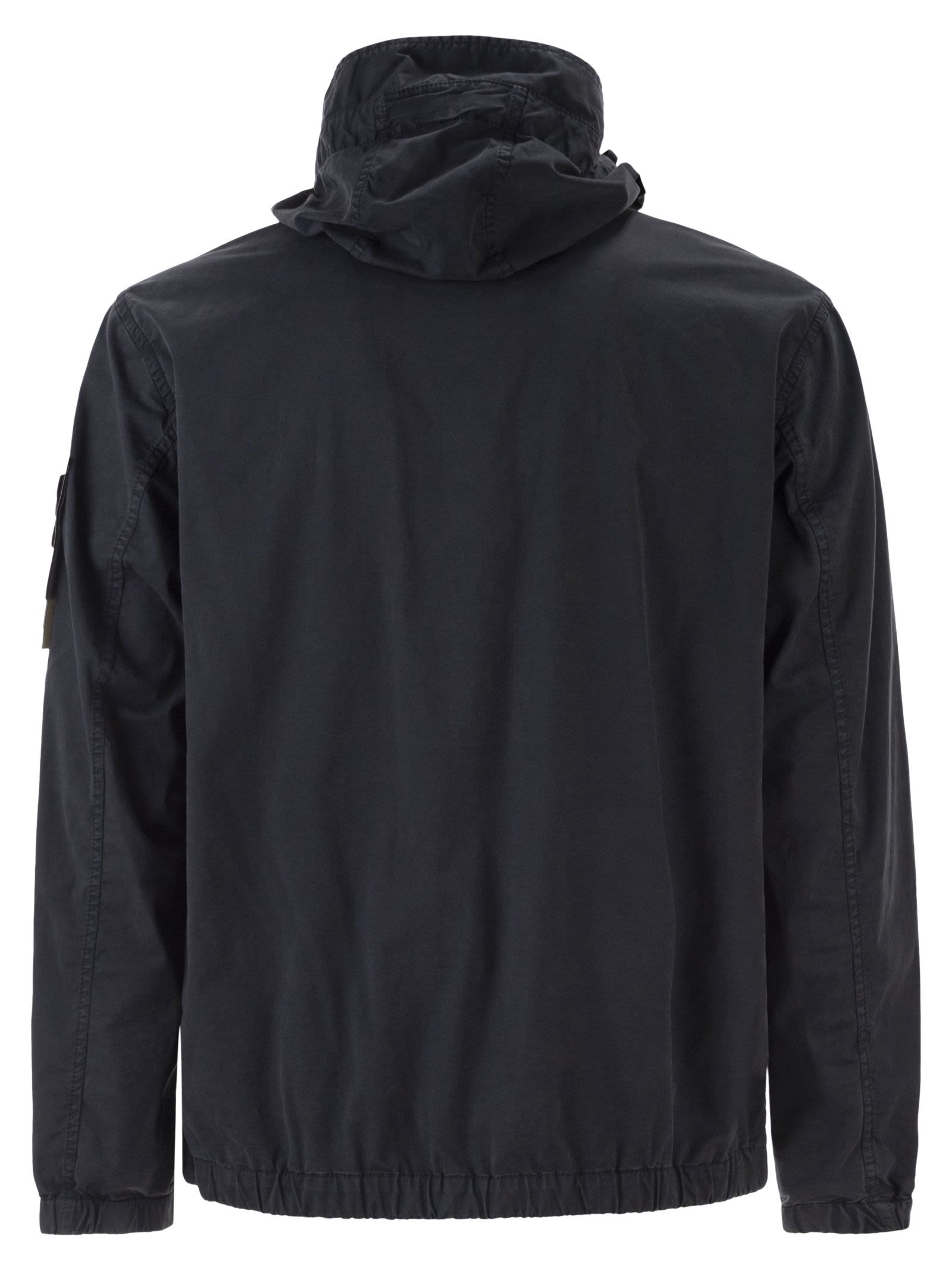 Stone Island Men Jacket With Hood And Drip Guard STONE ISLAND