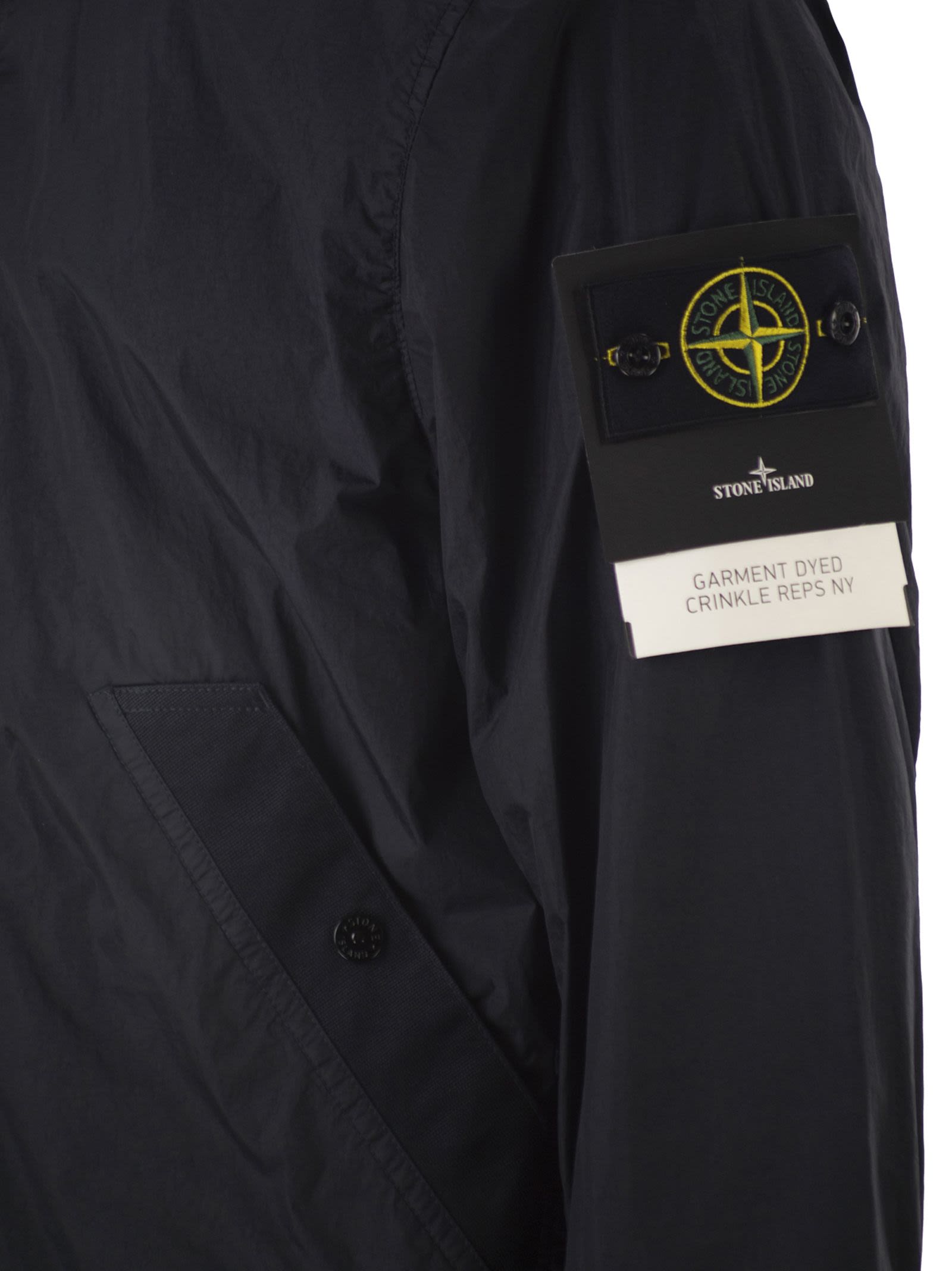 Stone Island Men Capospalla Navy Blue STONE ISLAND
