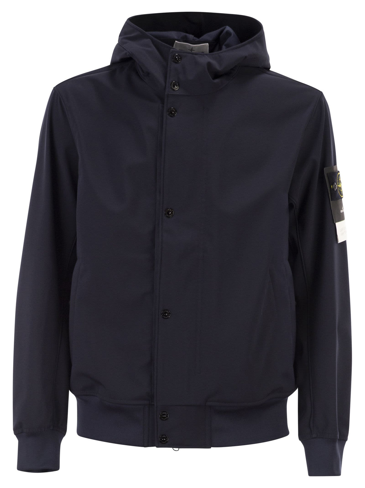 Stone Island Men Jacket With Hood And Water- And Wind-Resistant Membrane STONE ISLAND