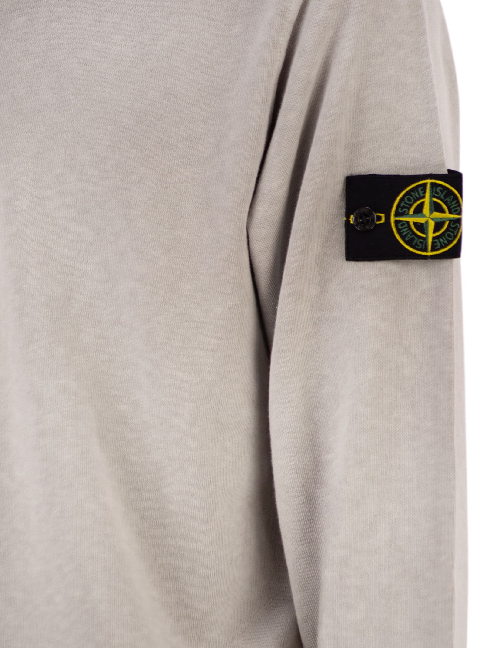 Stone Island Men Regular Fit Crew Neck Sweatshirt STONE ISLAND
