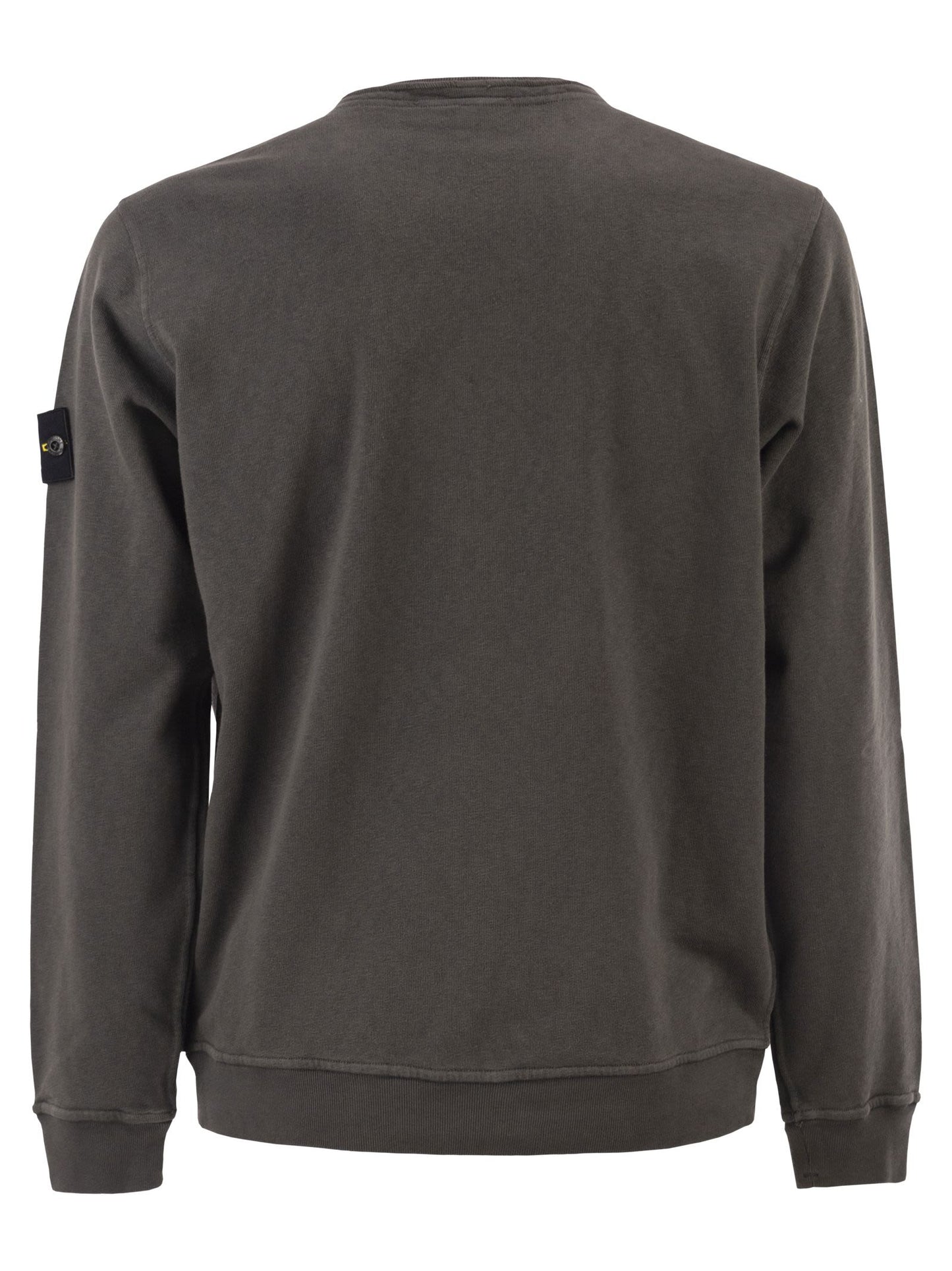 Stone Island Men Regular Fit Crew Neck Sweatshirt STONE ISLAND