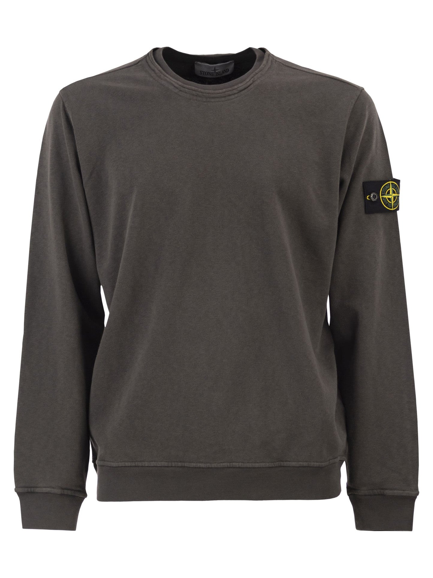 Stone Island Men Regular Fit Crew Neck Sweatshirt STONE ISLAND