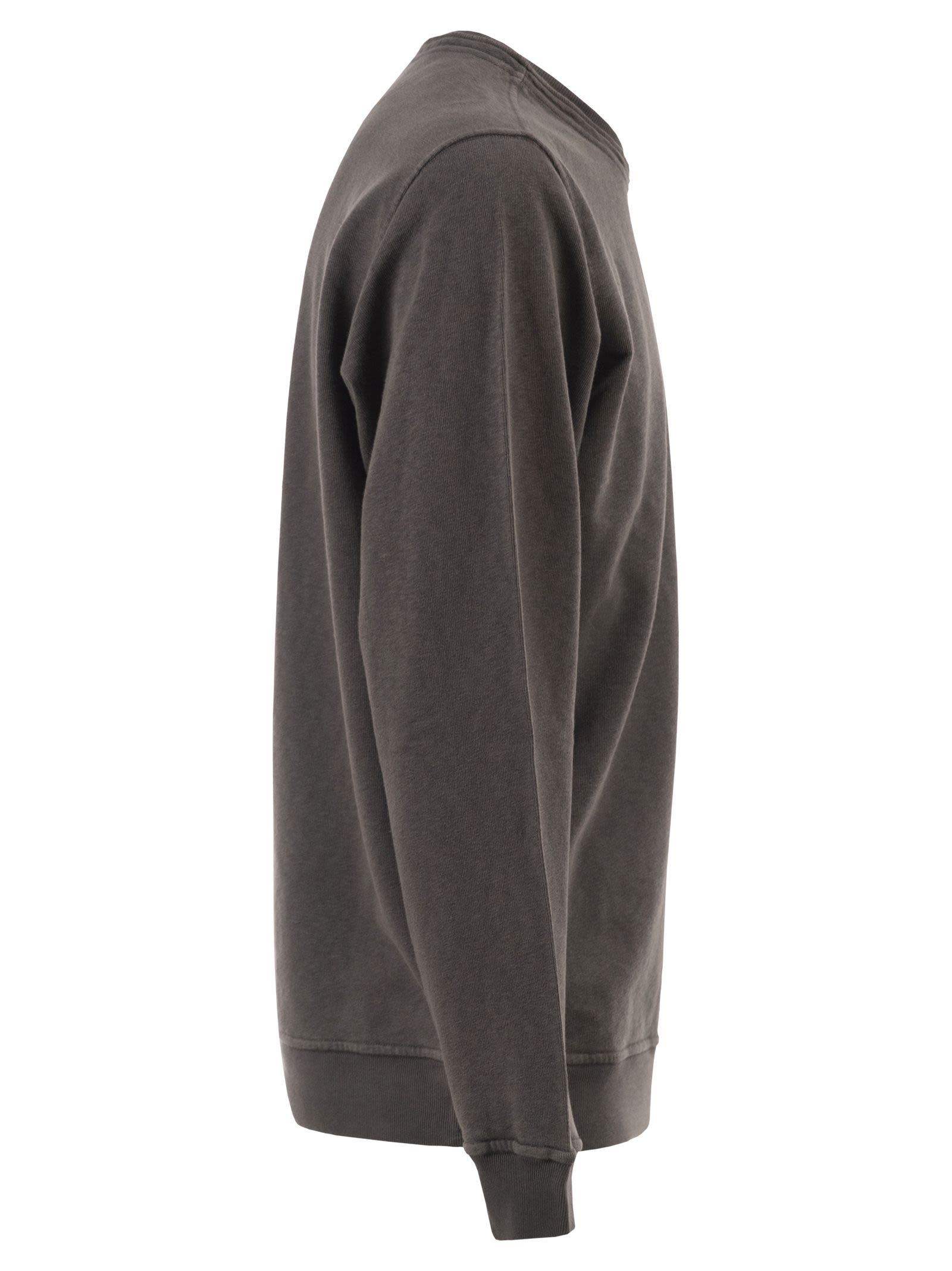 Stone Island Men Regular Fit Crew Neck Sweatshirt STONE ISLAND