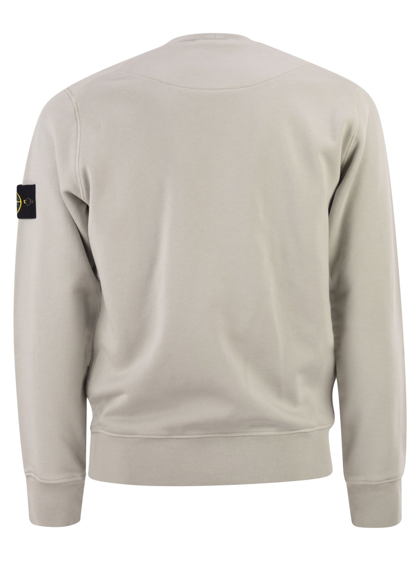 Stone Island Men Regular Fit Crew Neck Sweatshirt With Raglan Sleeves STONE ISLAND
