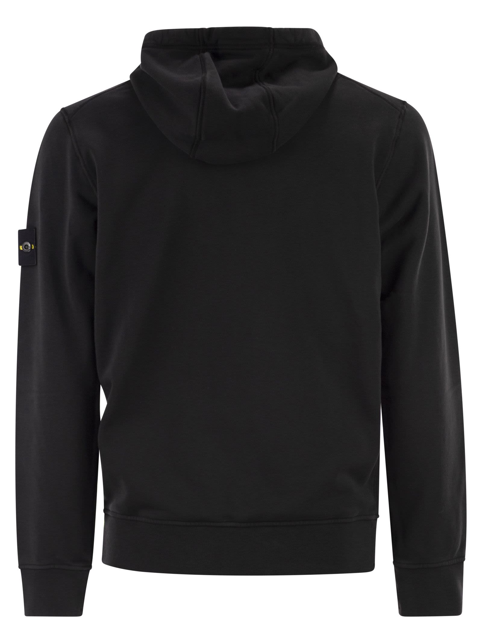 Stone Island Men Regular Fit Sweatshirt With Hood And Kangaroo Pocket STONE ISLAND