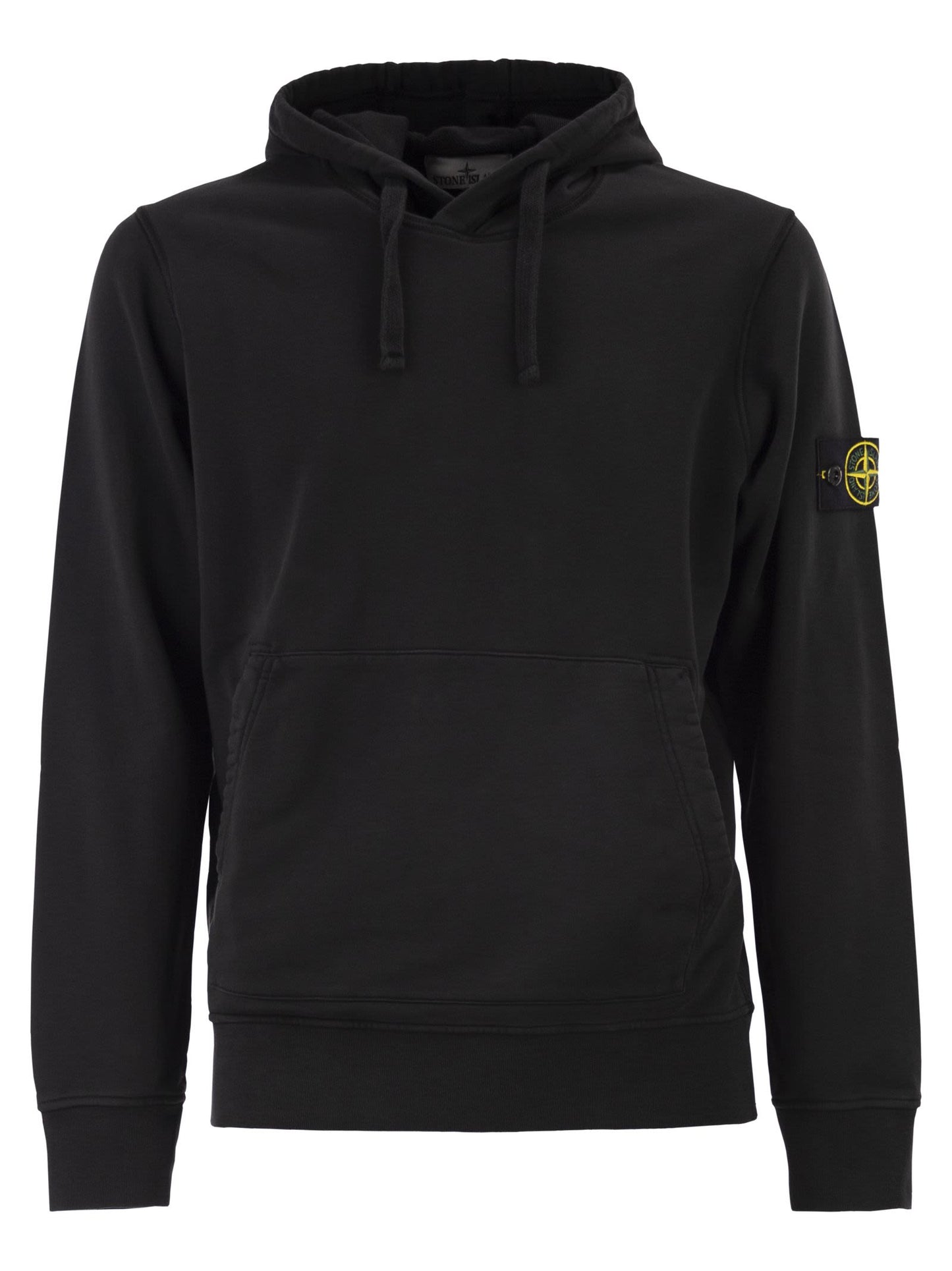 Stone Island Men Regular Fit Sweatshirt With Hood And Kangaroo Pocket STONE ISLAND