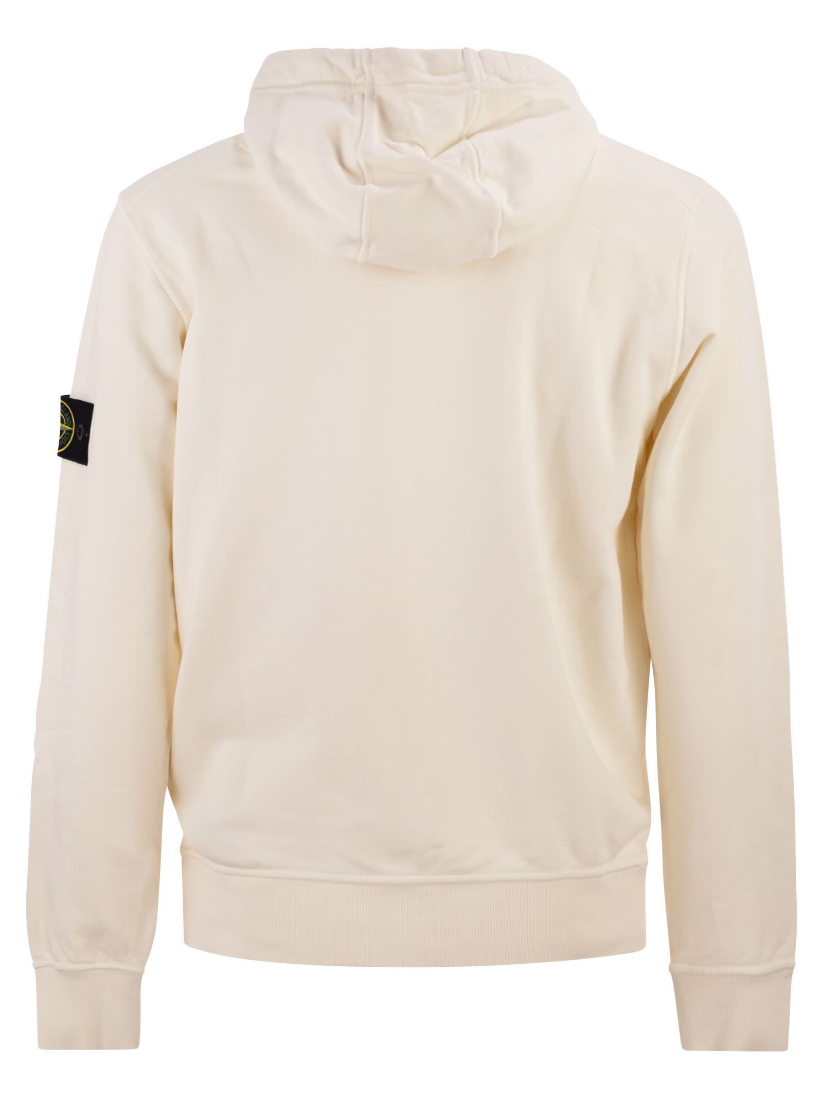 Stone Island Men Regular Fit Sweatshirt With Hood And Kangaroo Pocket STONE ISLAND