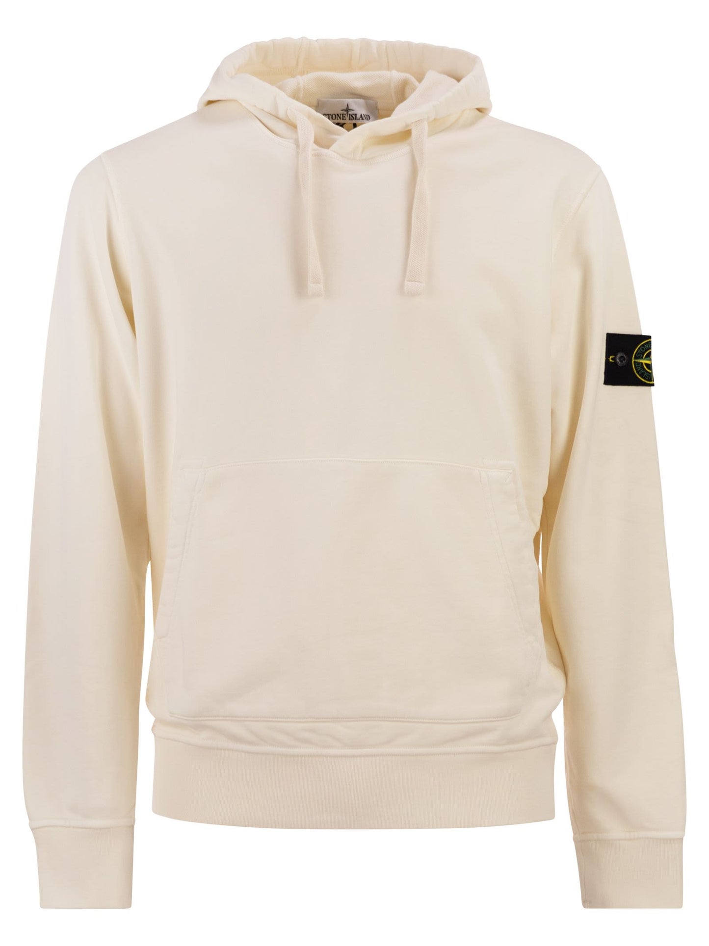 Stone Island Men Regular Fit Sweatshirt With Hood And Kangaroo Pocket STONE ISLAND