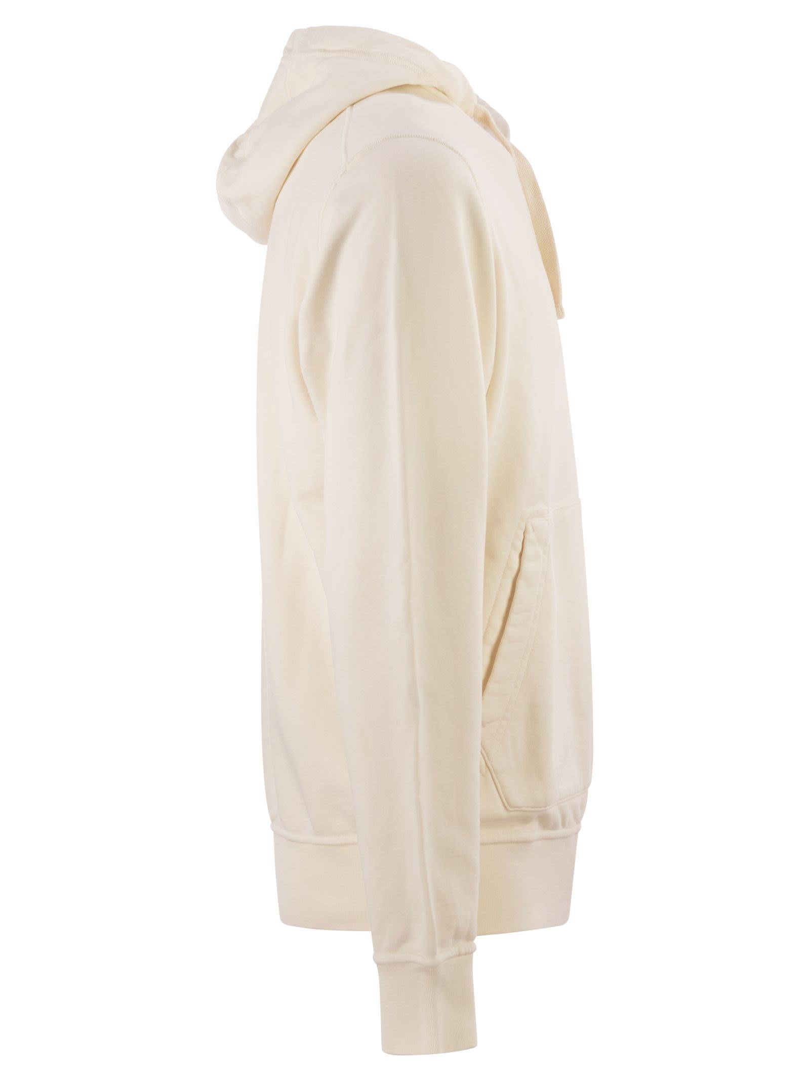 Stone Island Men Regular Fit Sweatshirt With Hood And Kangaroo Pocket STONE ISLAND