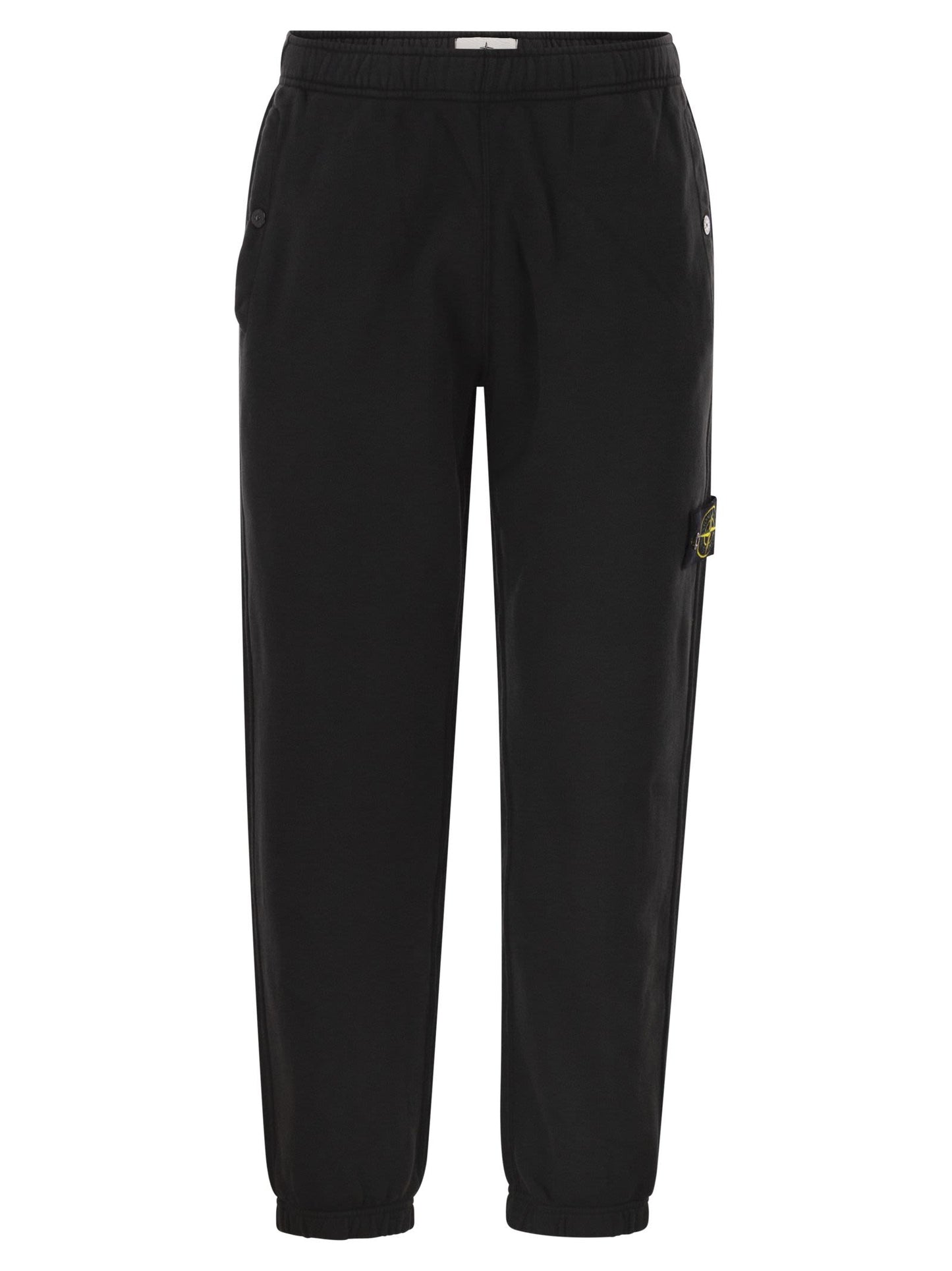 Stone Island Men Regular Fit Jogger Trousers With Seasonal Pocket STONE ISLAND