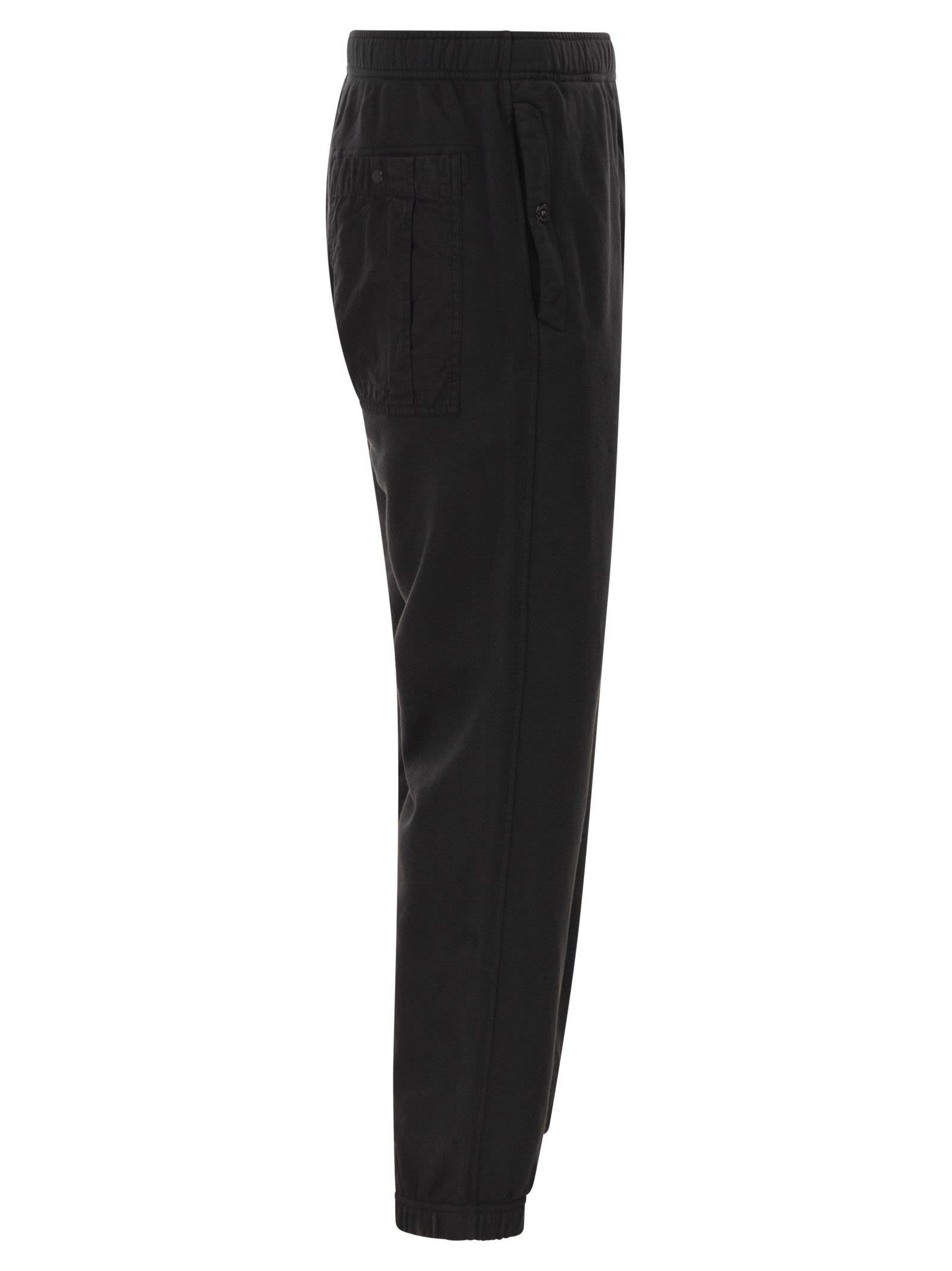 Stone Island Men Regular Fit Jogger Trousers With Seasonal Pocket STONE ISLAND