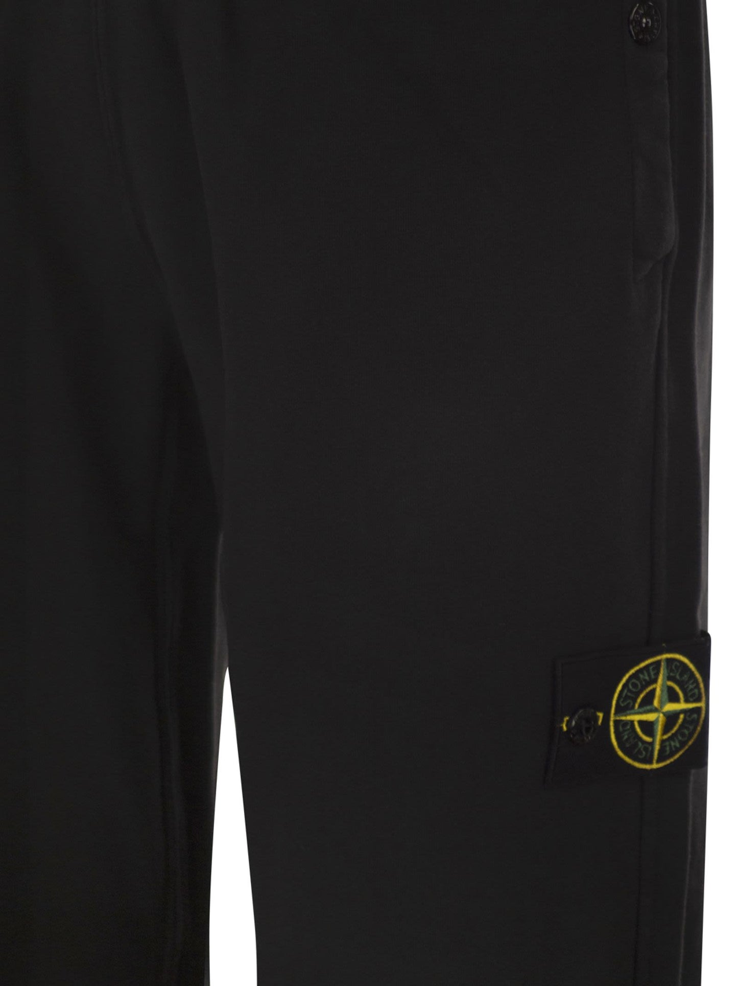 Stone Island Men Regular Fit Jogger Trousers With Seasonal Pocket STONE ISLAND